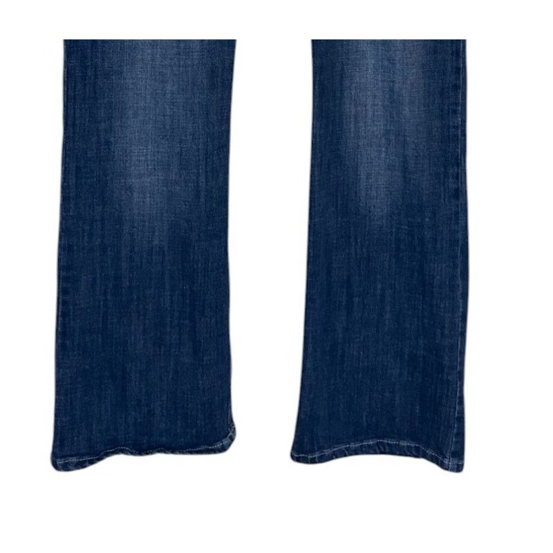 Wrangler Wrangler Jeans Women 37 Blue Bootcut Denim Western Rodeo Size 37" - 3 Thumbnail