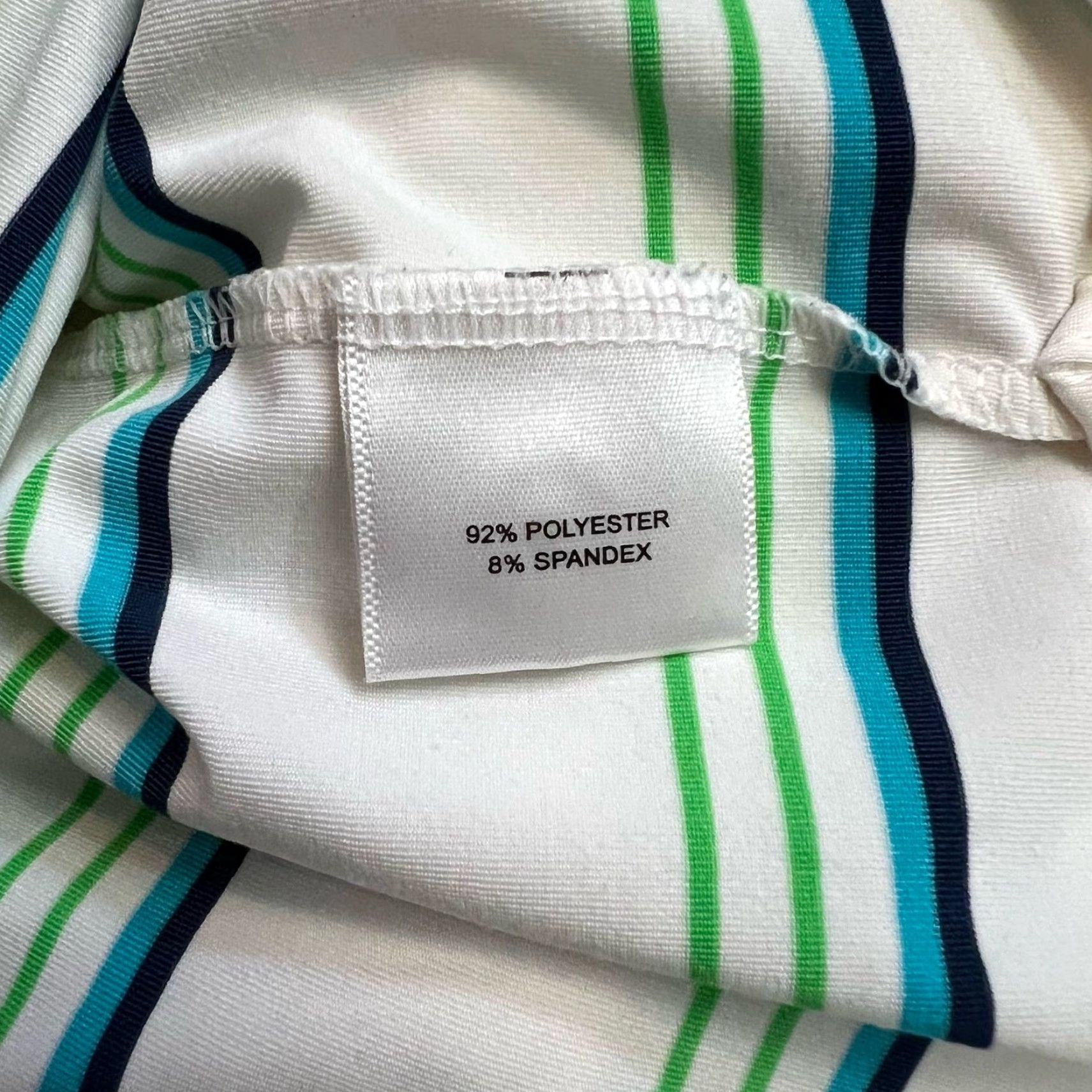 Peter Millar Peter Millar Polo Shirt Mens XL White Summer Performance Golf Stripe Size US XL / EU 56 / 4 - 7 Thumbnail