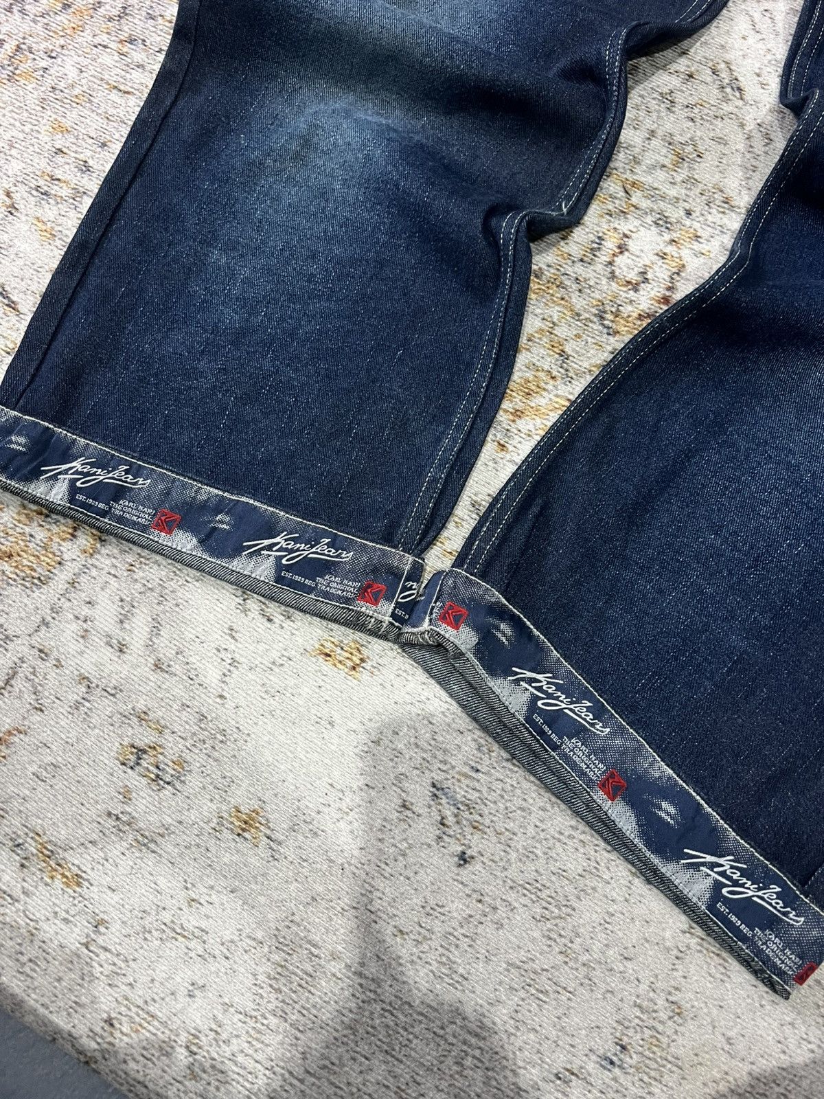 Karl Kani × Vintage Karl Kani Carpenter Baggy Pants Size US 33 - 3 Thumbnail