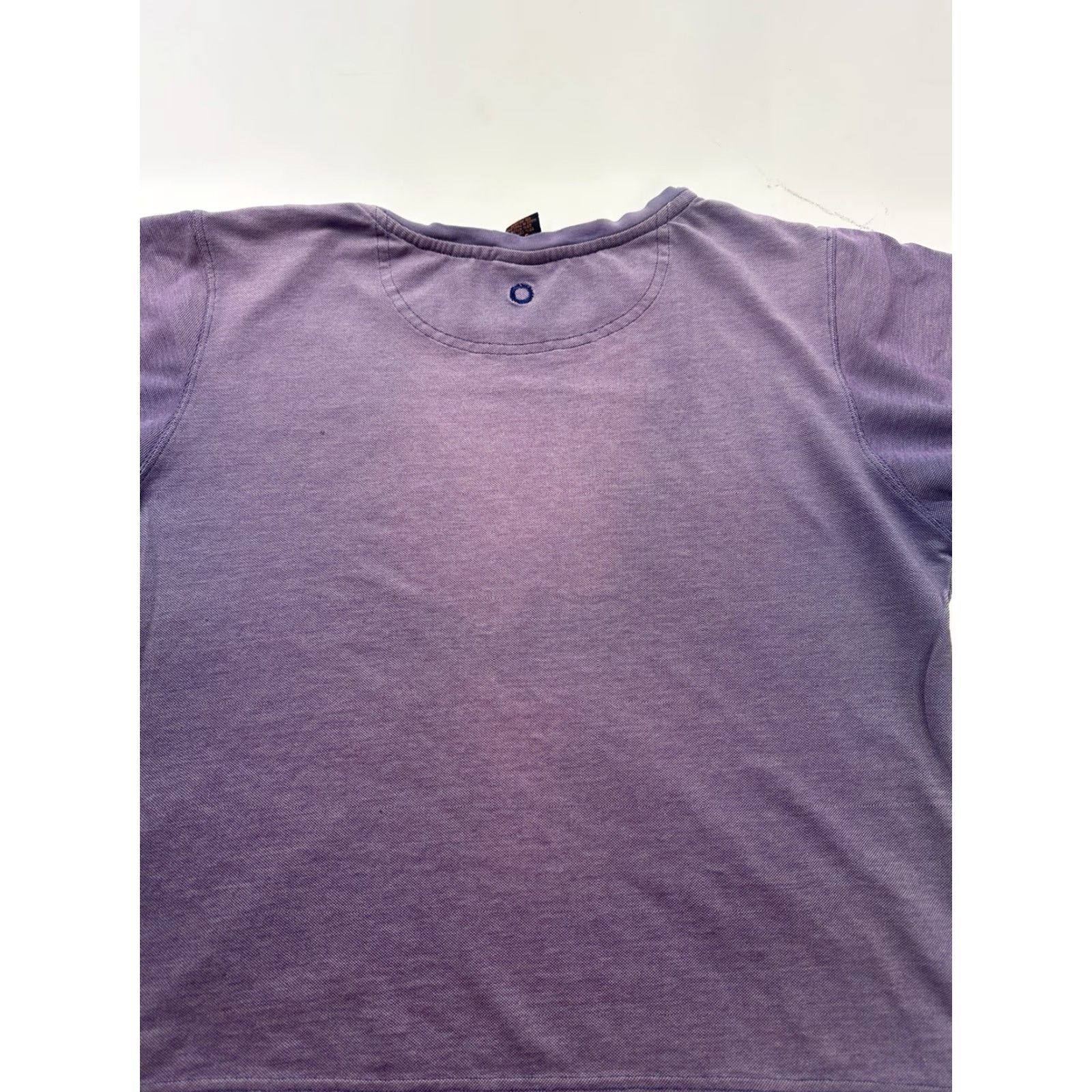 Vintage Ojai Shirt Womens Large Purple Short Sleeve Pullover Casual Ladies Size L / US 10 / IT 46 - 2 Thumbnail