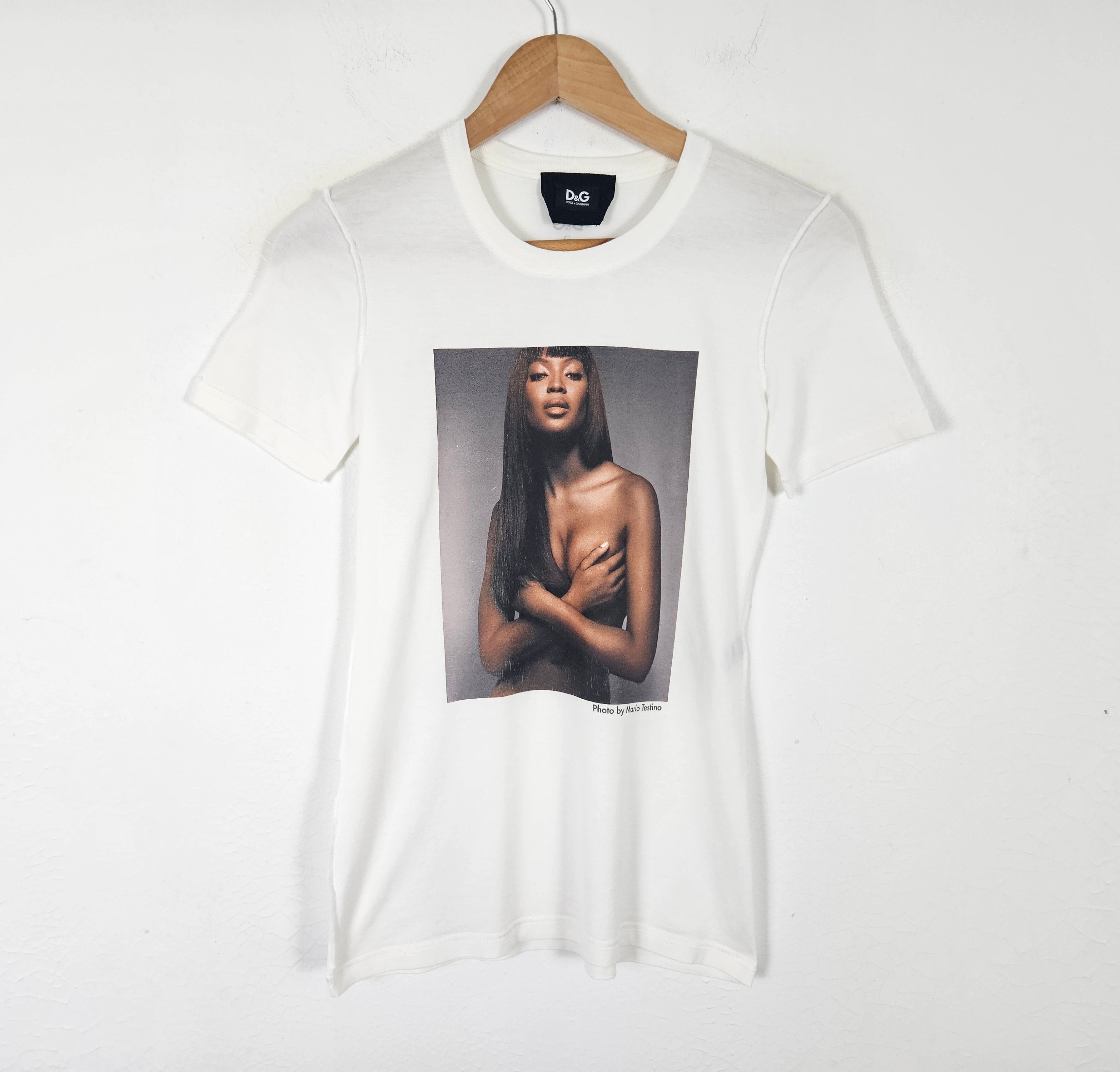 Dolce & Gabbana Dolce Gabbana Naomi Campbell Shirt 25th Anniversary Size S / US 4 / IT 40 - 2 Thumbnail