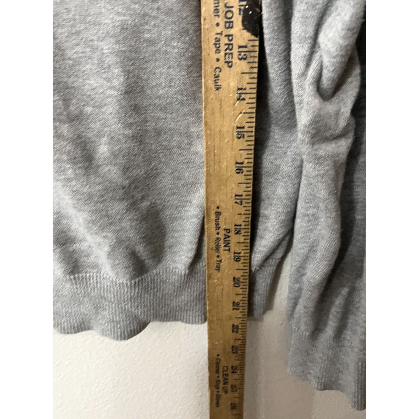 H&M VINTAGE H&M Cardigan Sweater Shirt Woman XS Gray Button Front Long Sleeve Size L Size L / US 10 / IT 46 - 4 Thumbnail