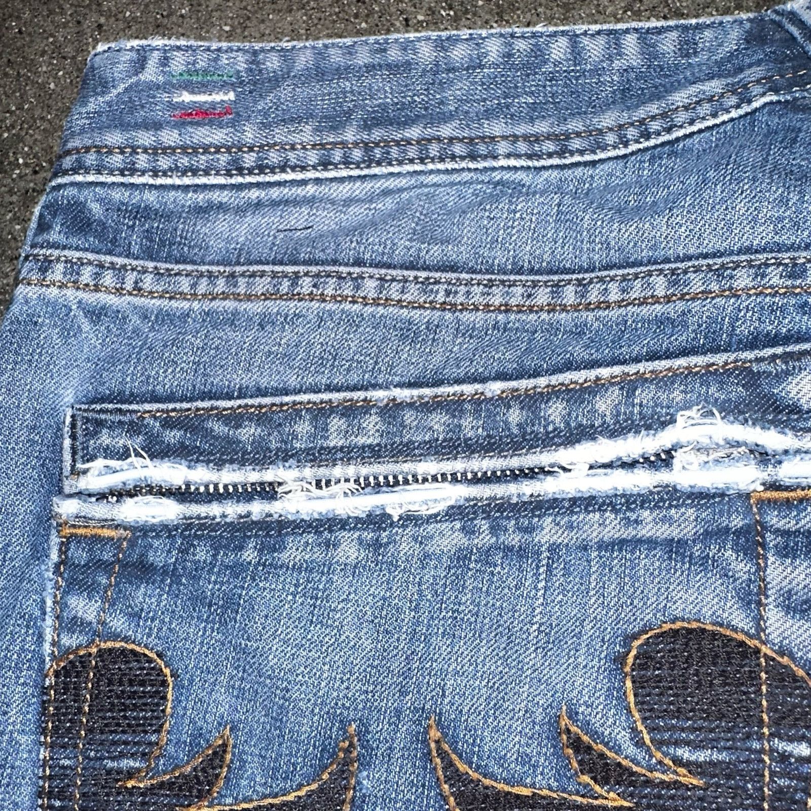 Diesel vintage y2k Diesel embroidery zipper boot cut flare jeans Size US 32 / EU 48 - 5 Thumbnail