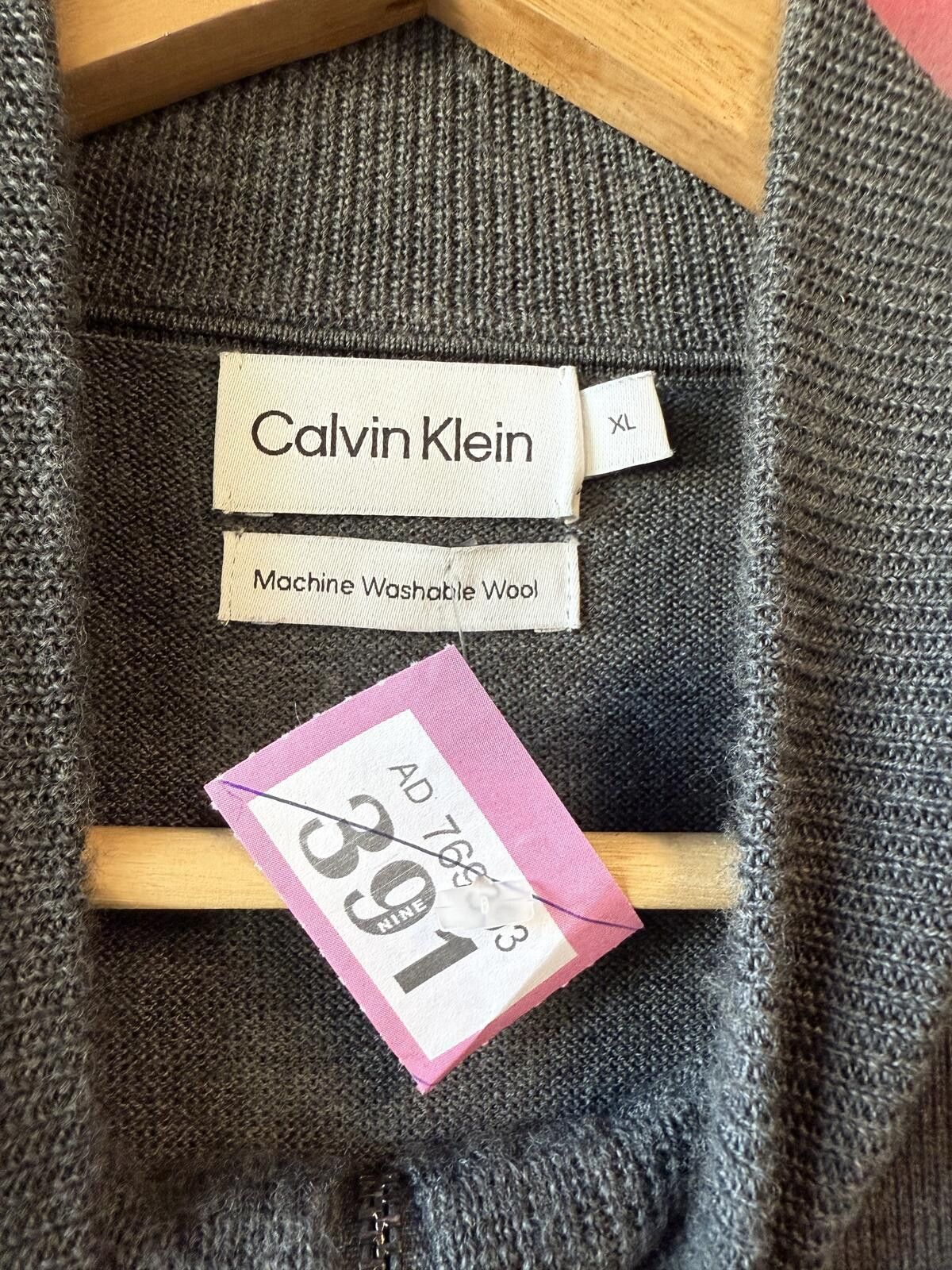 Other Calvin klein machine washable wool 1/4 zip jumper size XL Size US XL / EU 56 / 4 - 2 Thumbnail