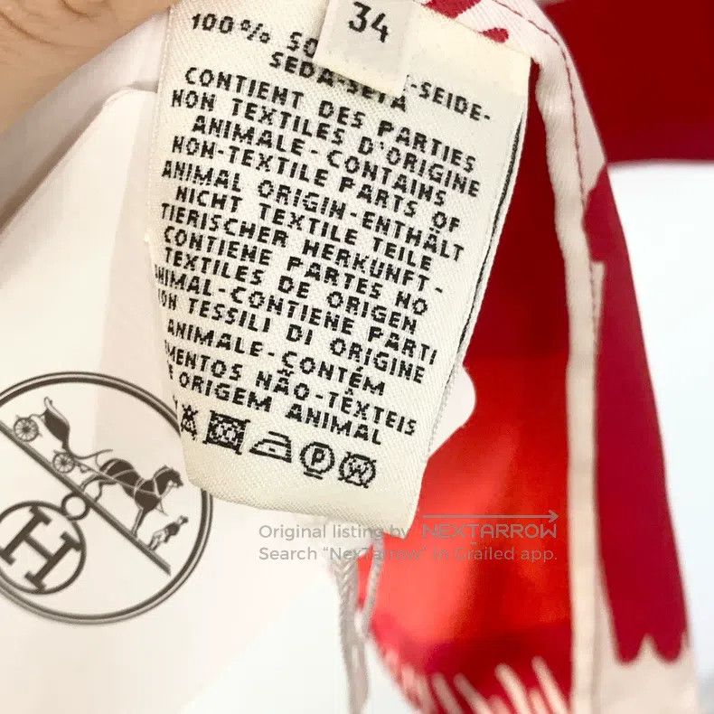 Hermes Hermes Red Shirt/Camisole Size XXS / US 00 / IT 34 - 3 Thumbnail