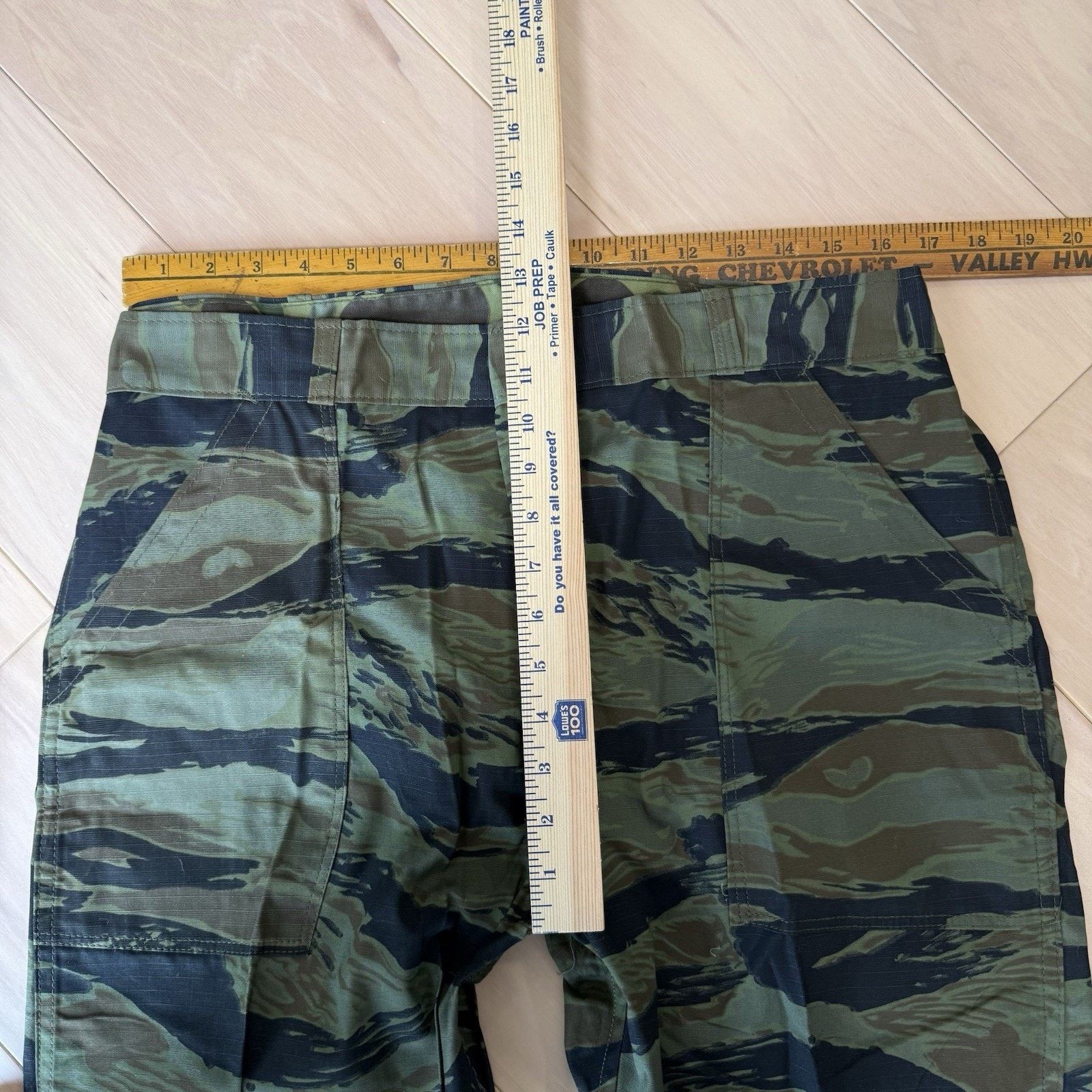 Other Vintage Military Tiger Stripe Pants 33 Green 70s Vietnam Size US 33 - 6 Thumbnail