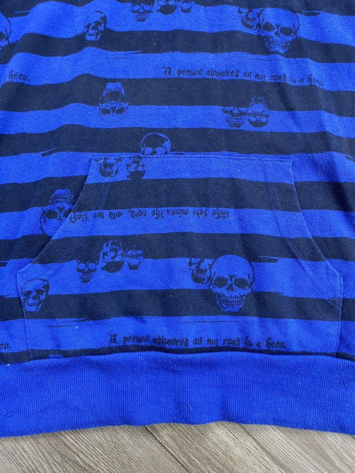 If Six Was Nine 2000s Beauty Beast Dig Deep Grunge Skulls Lgb Fur Ear Hoodie Size US M / EU 48-50 / 2 - 10 Thumbnail