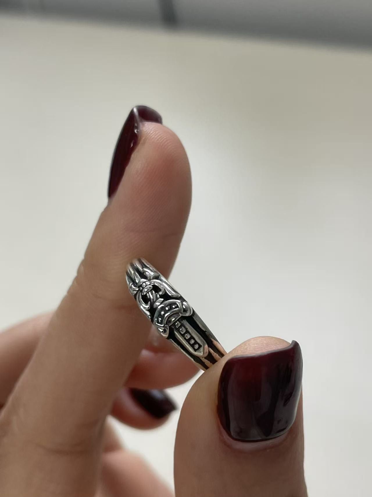 Chrome Hearts Chrome Hearts Silver Baby Classic Dagger Ring Size ONE SIZE - 10 Thumbnail