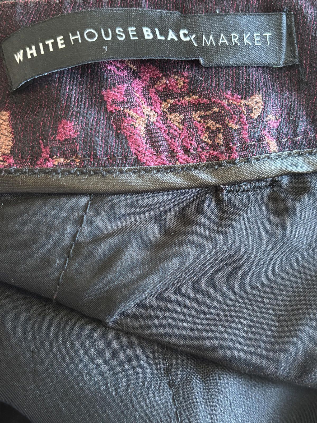 Other WHBM Boho Cottage Core Ankle Floral Print Pants 2P Size 26" / US 2 / IT 38 - 4 Thumbnail