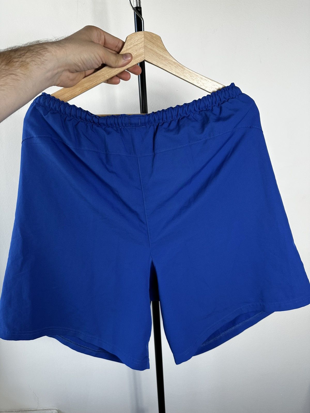 Nike Nike FC Basel 2005-07 Away Football Shorts Blue Gold Size US 34 / EU 50 - 6 Thumbnail