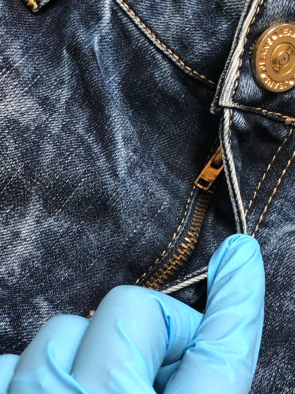 Versace Vintage luxury jeans Versace Y2K denim pants print Size US 34 / EU 50 - 8 Thumbnail