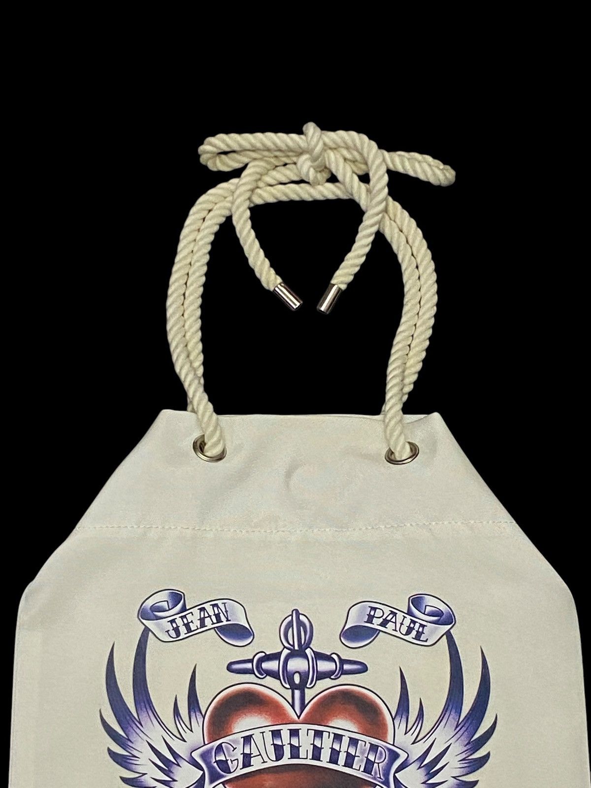 Jean Paul Gaultier Jean Paul Gaultier “LOVE” Tote Bag / Shoulder Bag Size ONE SIZE - 5 Thumbnail