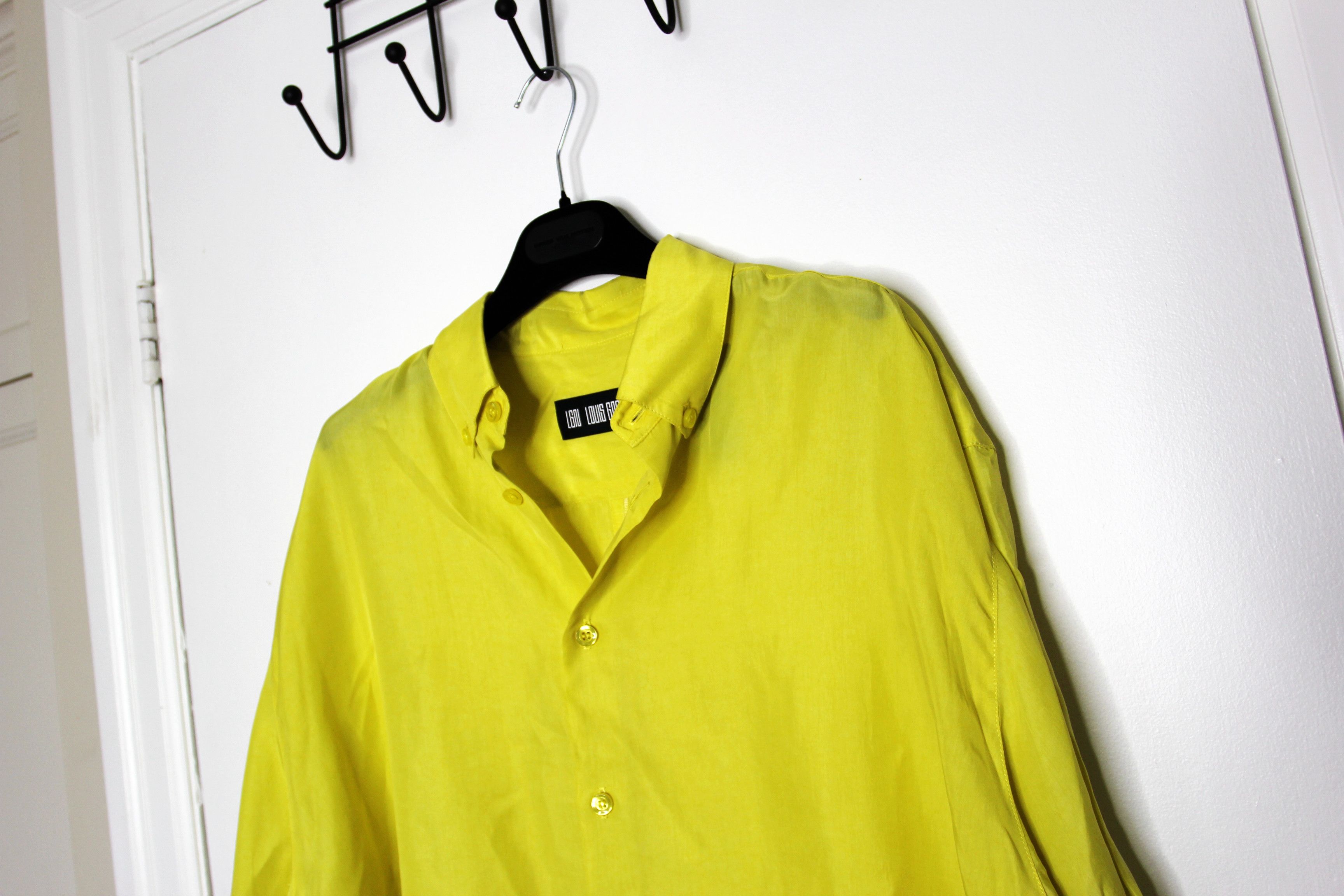 BNWT SS24 LGN LOUIS GABRIEL NOUCHI LEMON CUPRO SHIRT S