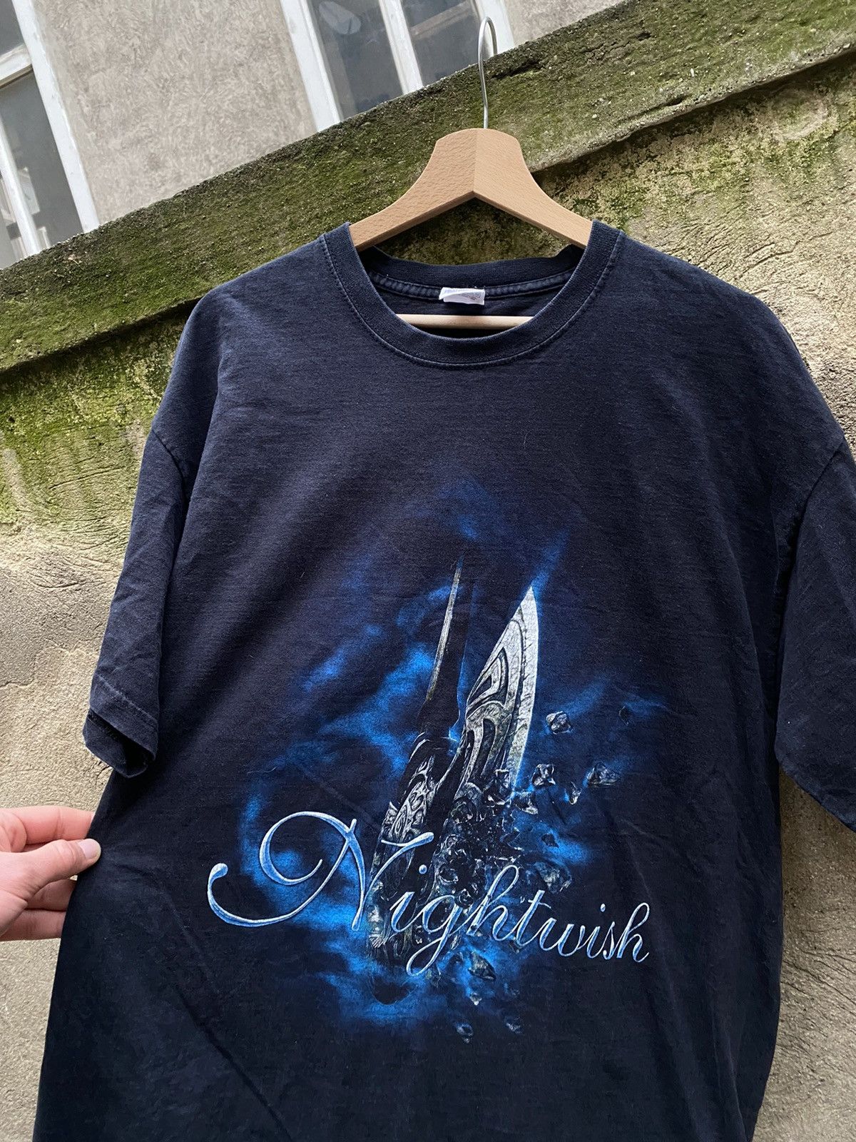 Band Tees × Vintage Vintage Nightwish Rock T-Shirt Size US XL / EU 56 / 4 - 3 Thumbnail