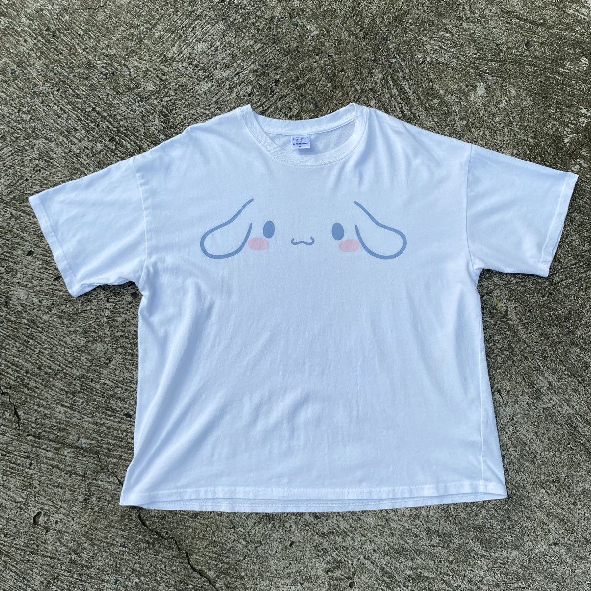Designer × Japanese Brand CINNAMOROLL White Short Sleeve Tee with Cute Doll Print Size US M / EU 48-50 / 2 - 3 Thumbnail