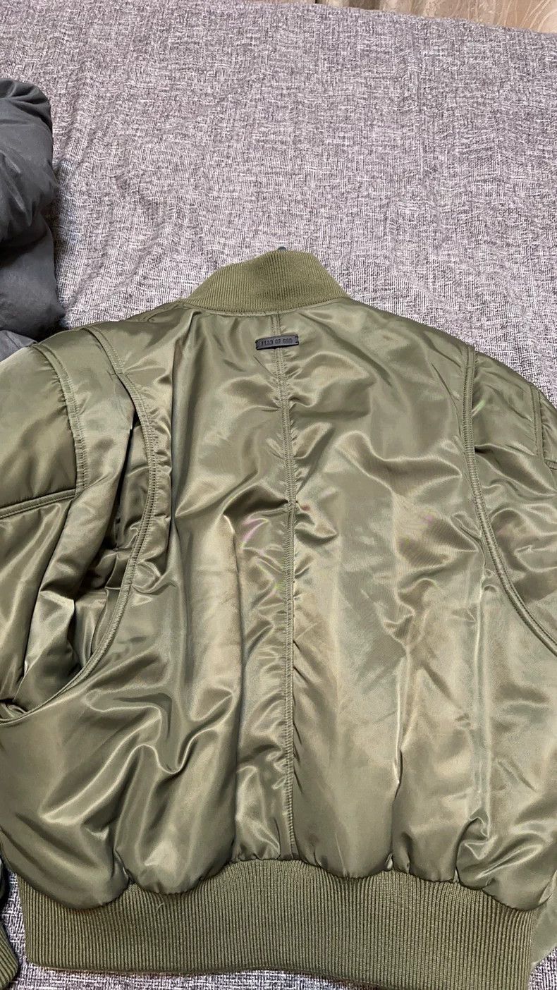 Fear of God Fear of God Olive green Bomber jacket Size US S / EU 44-46 / 1 - 5 Thumbnail