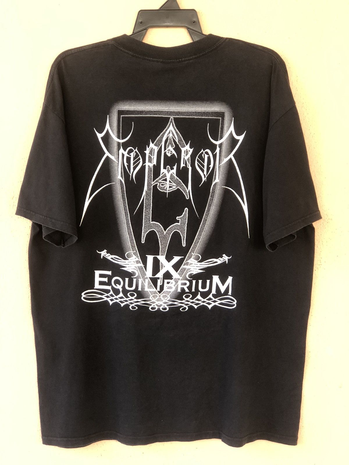 Band Tees × Vintage Vintage 90s EMPEROR Norwegian Black Metal Size US XL / EU 56 / 4 - 8 Thumbnail