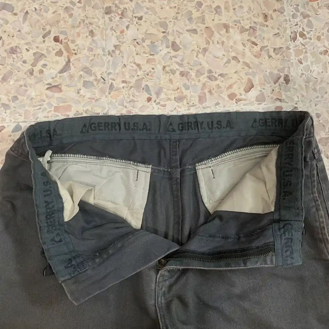 Sports Specialties × Vintage Vintage GERY USA Trousers Belt Duck Canvas Y2K Hiking Faded Size US 34 / EU 50 - 10 Thumbnail