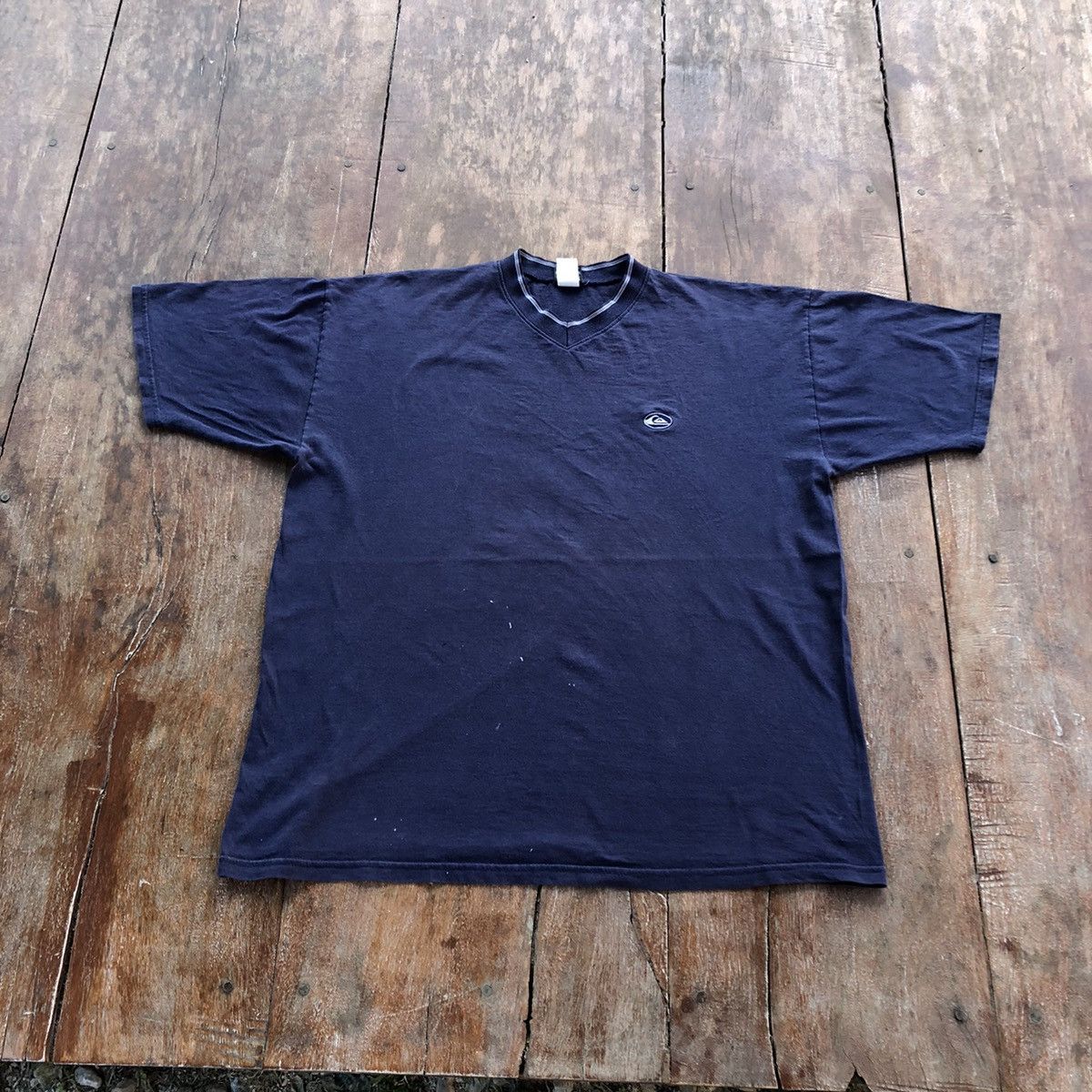 Quiksilver Vintage Thrashed Faded Quiksilver Surfing T Shirt Size US XL / EU 56 / 4 - 2 Thumbnail