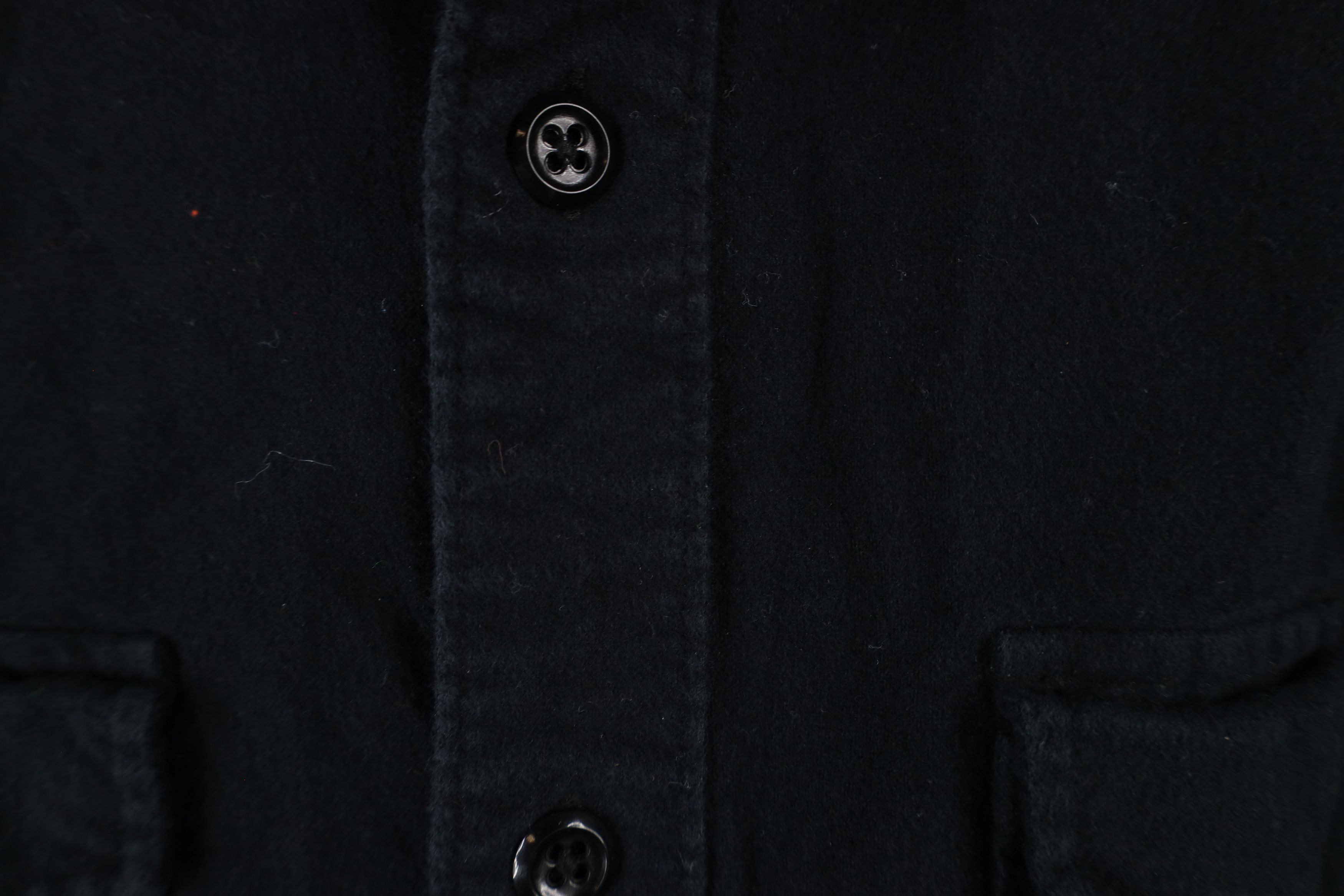 J.Crew × Vintage Vintage J Crew Chamois Cloth Collared Button Shirt Black Size US M / EU 48-50 / 2 - 6 Thumbnail