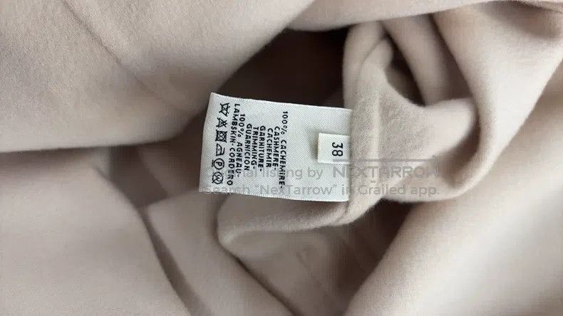 Hermes Hermes Beige Cashmere Coat Size XS / US 0-2 / IT 36-38 - 4 Thumbnail