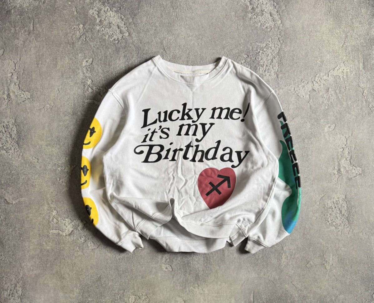 Cactus Plant Flea Market × Kanye West CPFM Lucky Me It’s My Birthday Saint Kanye West sweatshirts Size US M / EU 48-50 / 2 - 1 Thumbnail