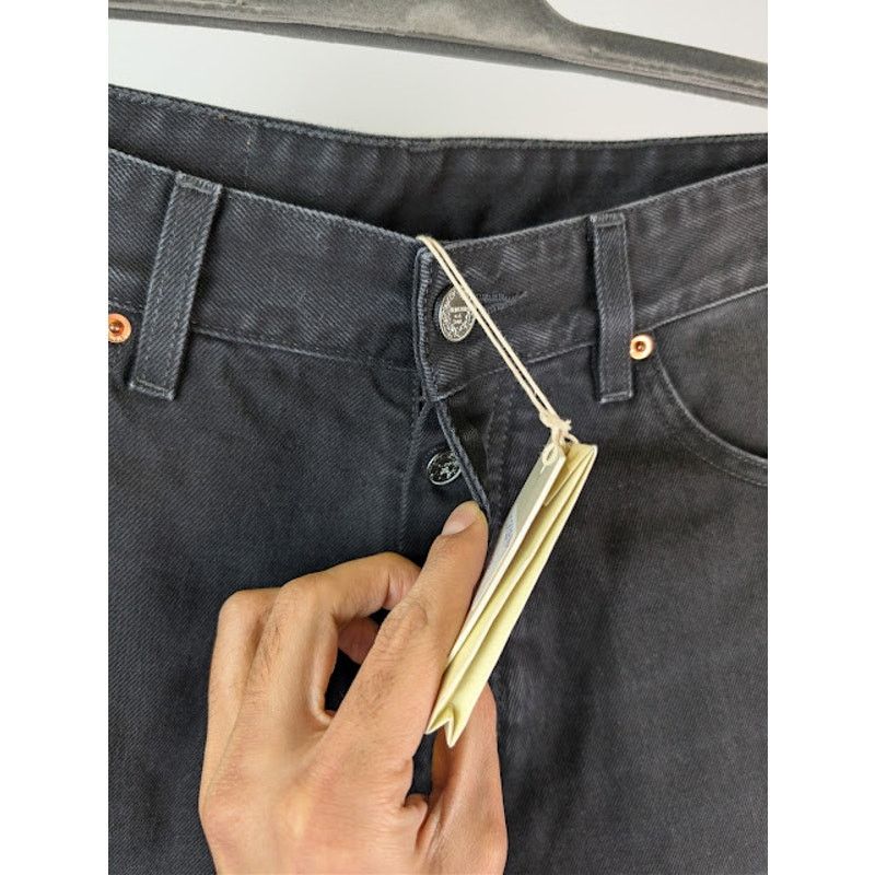 Vetements o1rshd1 Baggy Denim Shorts in Black Size US 30 / EU 46 - 7 Thumbnail