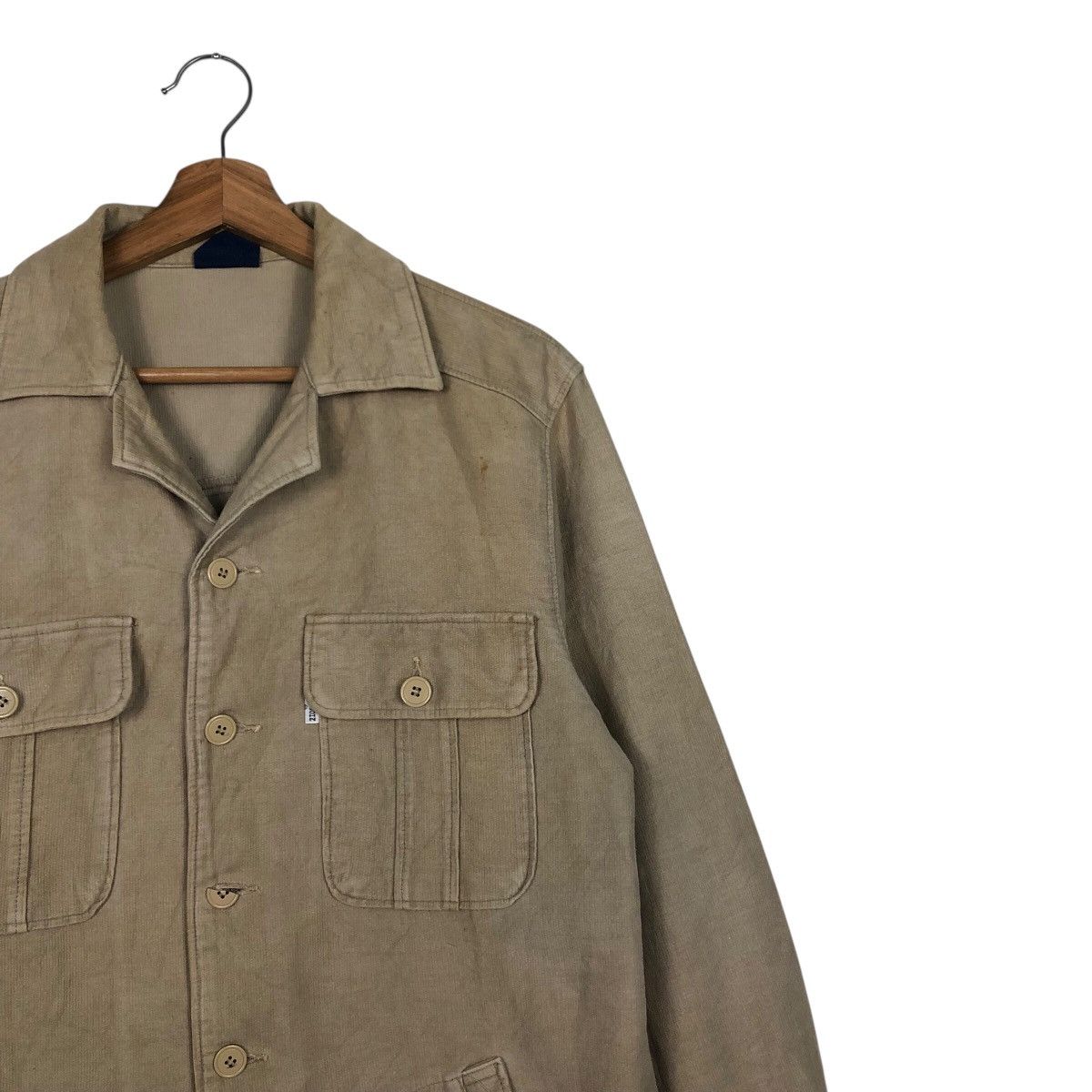 Japanese Brand 📌Vintage Trucker Chore Work Jacket Big John Multi Pocket Size US L / EU 52-54 / 3 - 7 Thumbnail