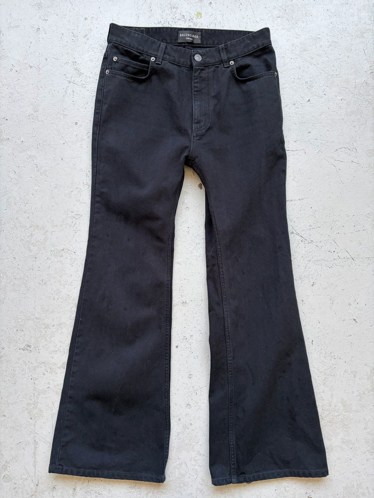 Balenciaga Balenciaga Flare Denim Size US 30 / EU 46 - 1 Thumbnail