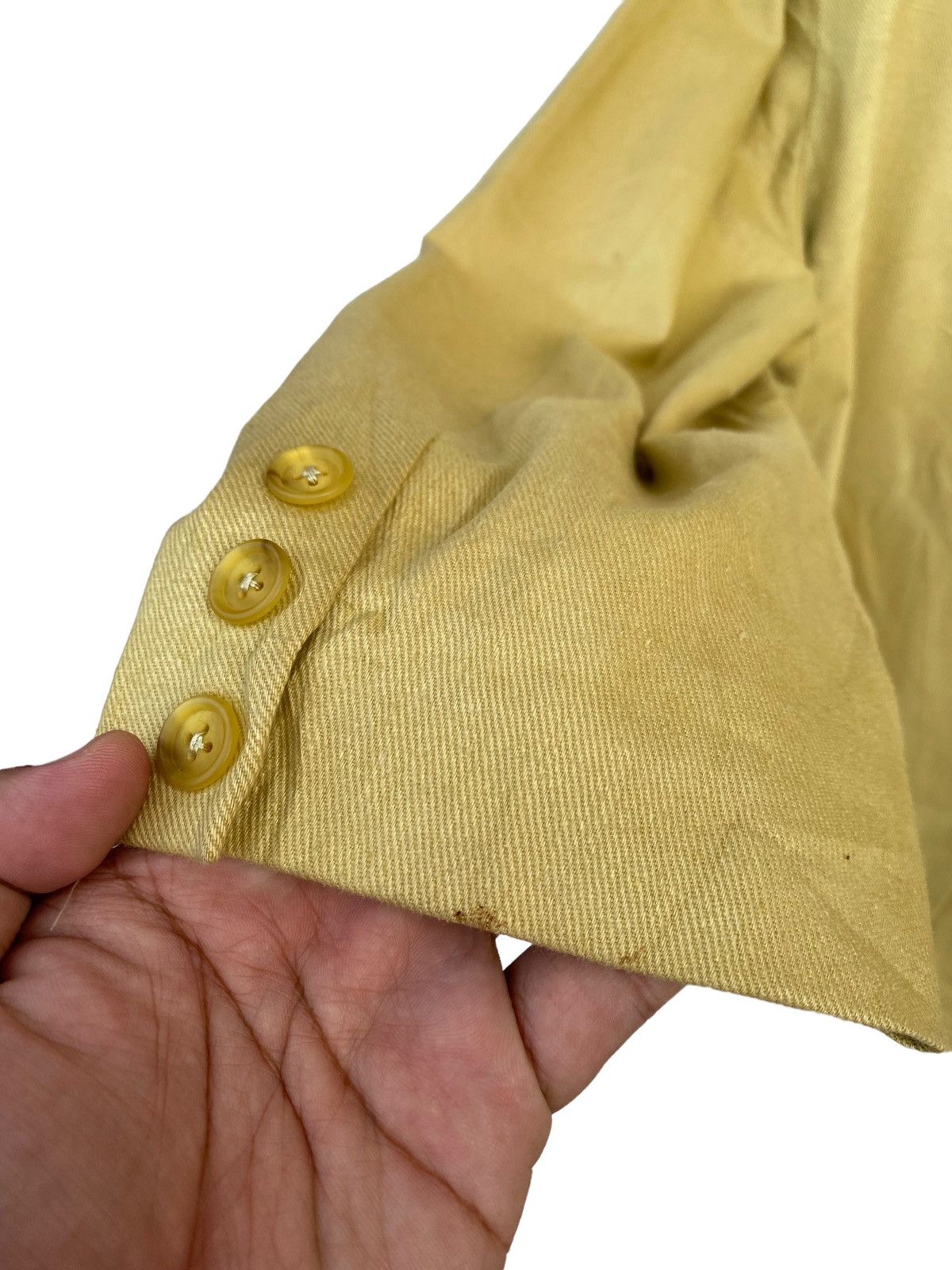 Kansai Yamamoto Vintage Kansai Eye By Kansai Yamamoto Linen Jacket Size US L / EU 52-54 / 3 - 7 Thumbnail
