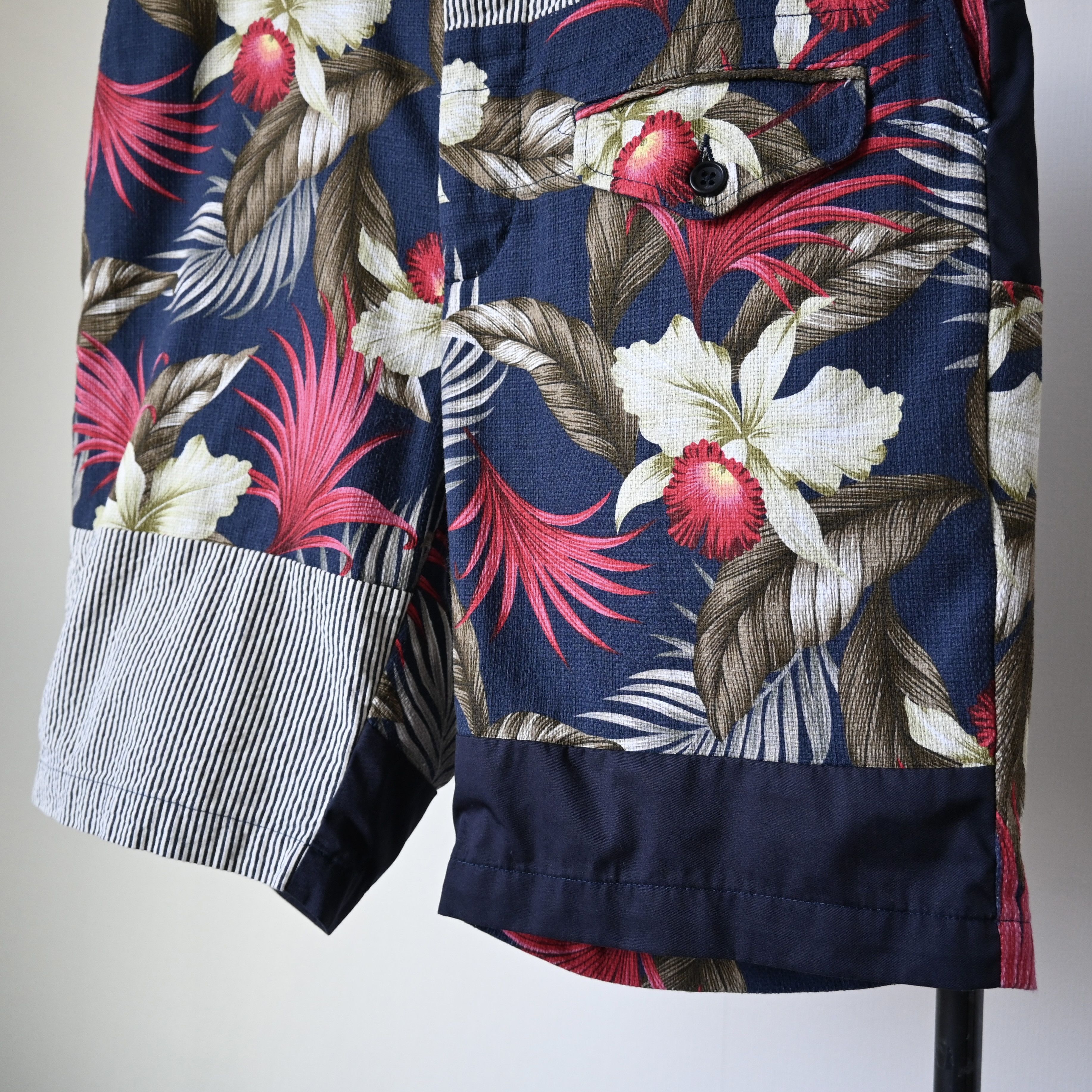 Engineered Garments Engineered Garments "Ghurka Short", Hawaiian patchwork, S Size US 32 / EU 48 - 5 Thumbnail