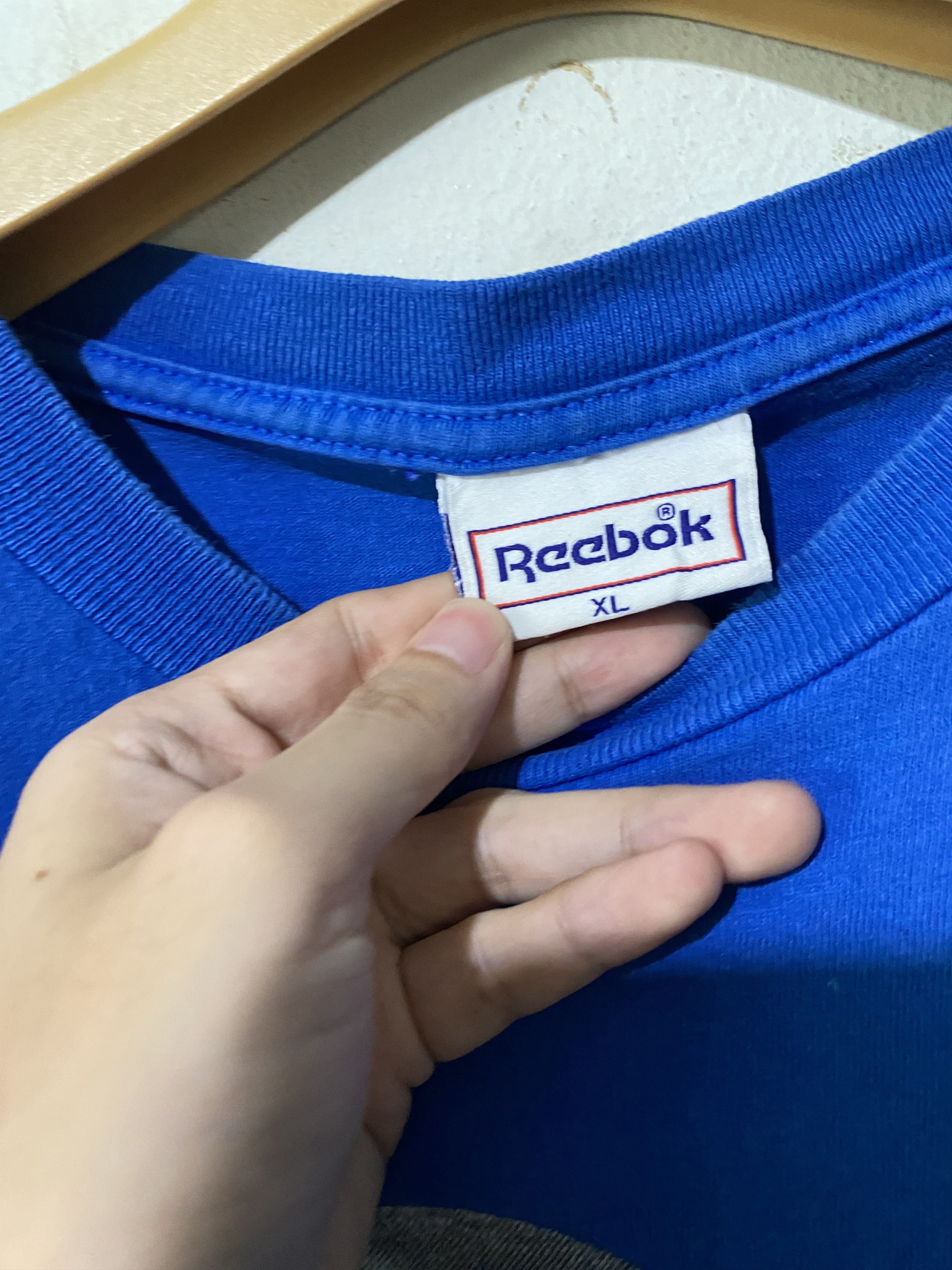 NBA × Reebok × Vintage Vintage 90s Reebok x Shaquille O'Neill Shirt Size US XL / EU 56 / 4 - 4 Thumbnail