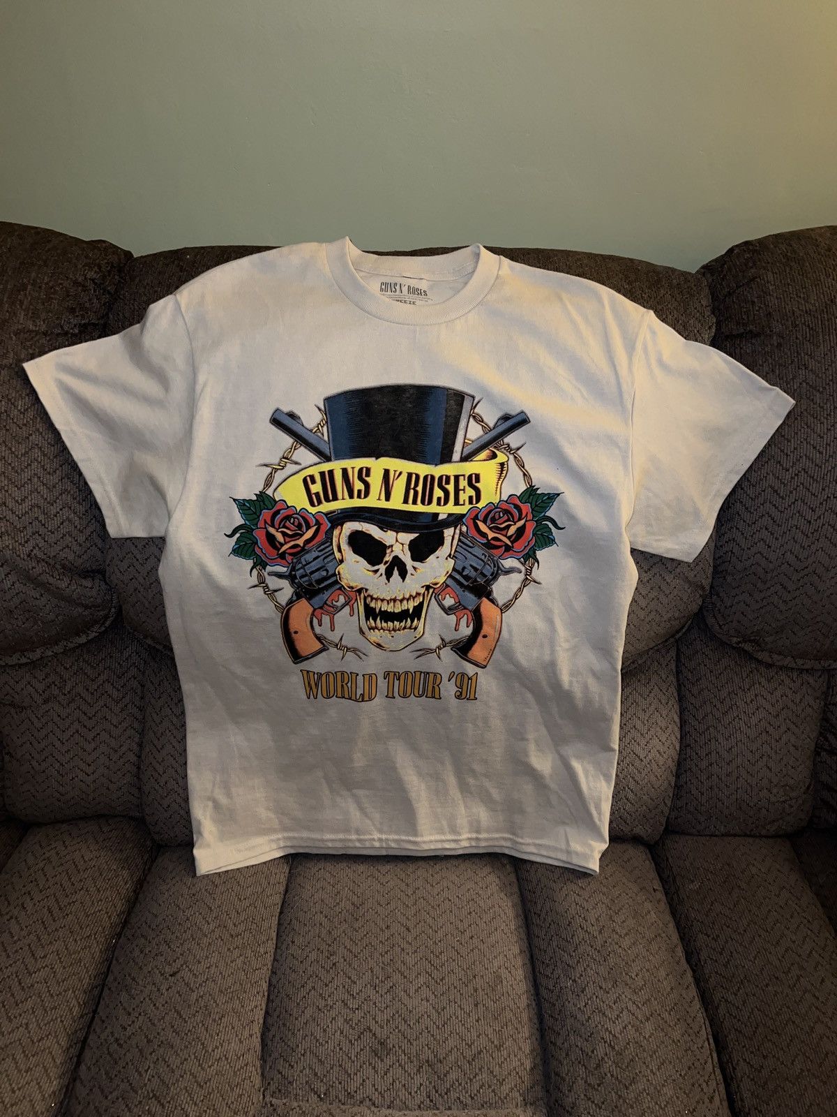 Guns N' Roses Guns N’ Roses World Tour ‘91 Tee Size US M / EU 48-50 / 2 - 1 Thumbnail