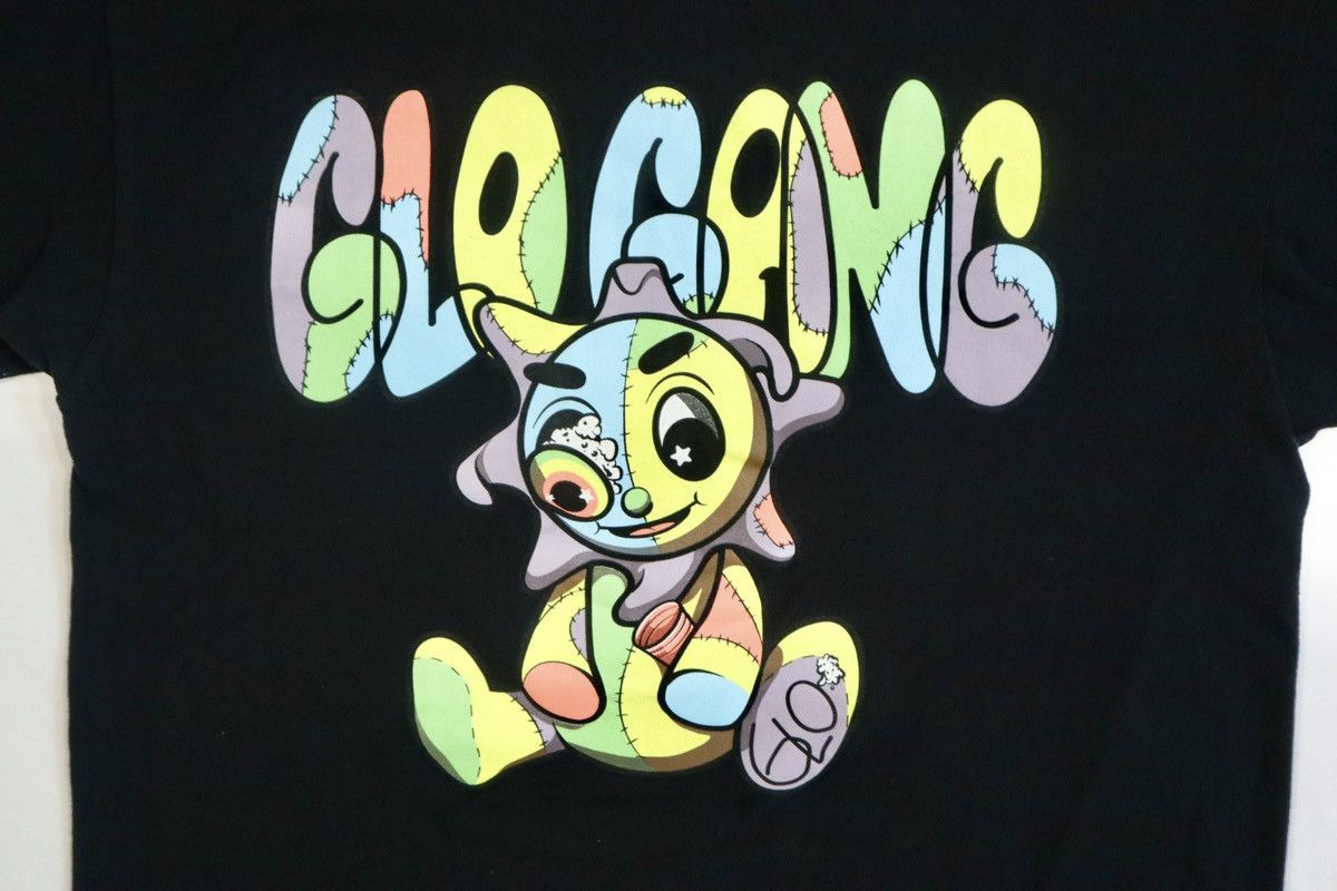 Glo Gang Glo Gang Stitched Bear Tee — Black Size US L / EU 52-54 / 3 - 2 Thumbnail