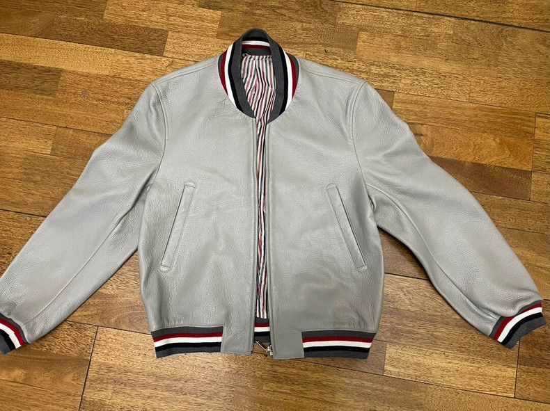 Thom Browne Thom Browne Baseball jacket Size US M / EU 48-50 / 2 - 1 Thumbnail