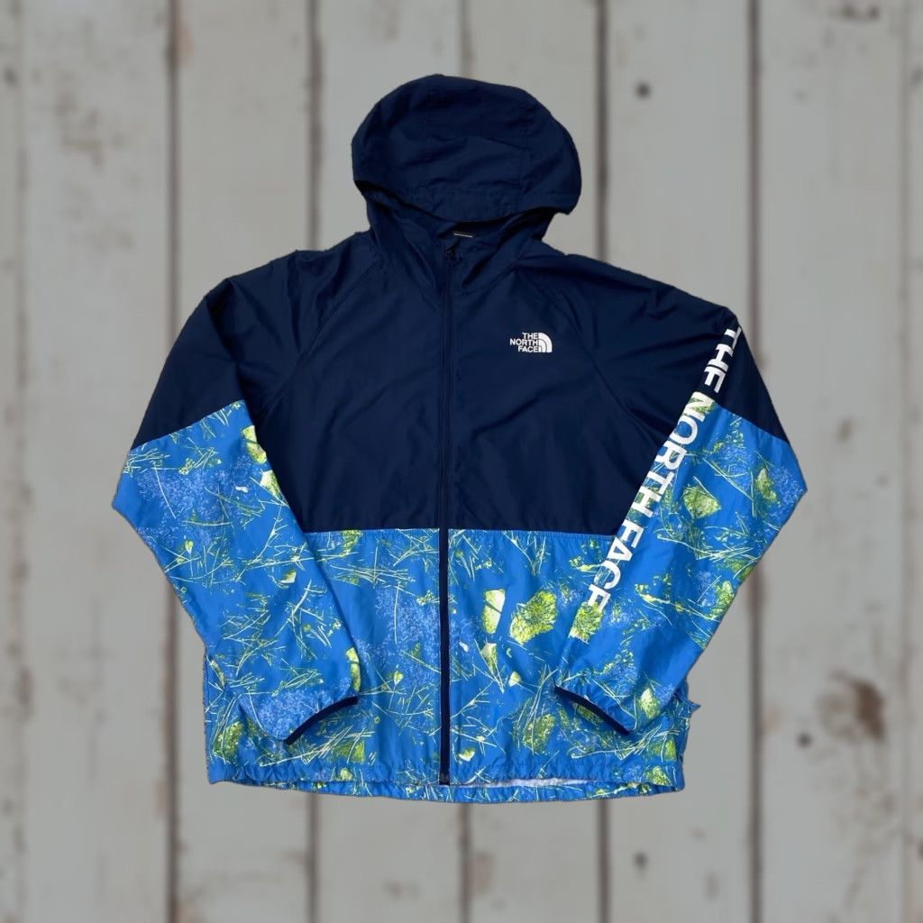 The North Face The North Face Jacket Mens XL Blue Green Hooded Zip Up Size US XL / EU 56 / 4 - 1 Thumbnail