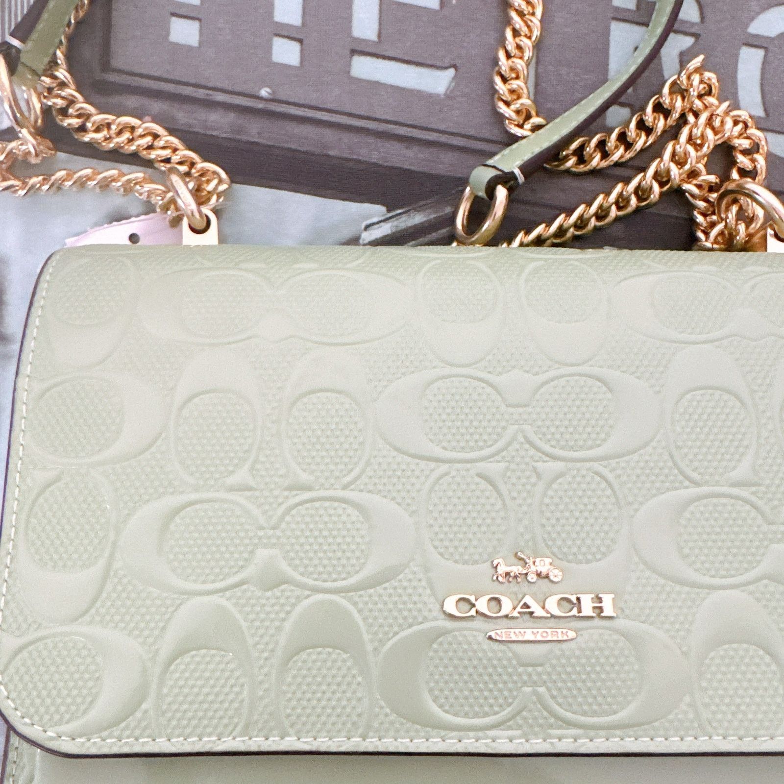 Coach Coach CDA97 Klare Crossbody Bag In Signature Leather Pale Size ONE SIZE - 6 Thumbnail