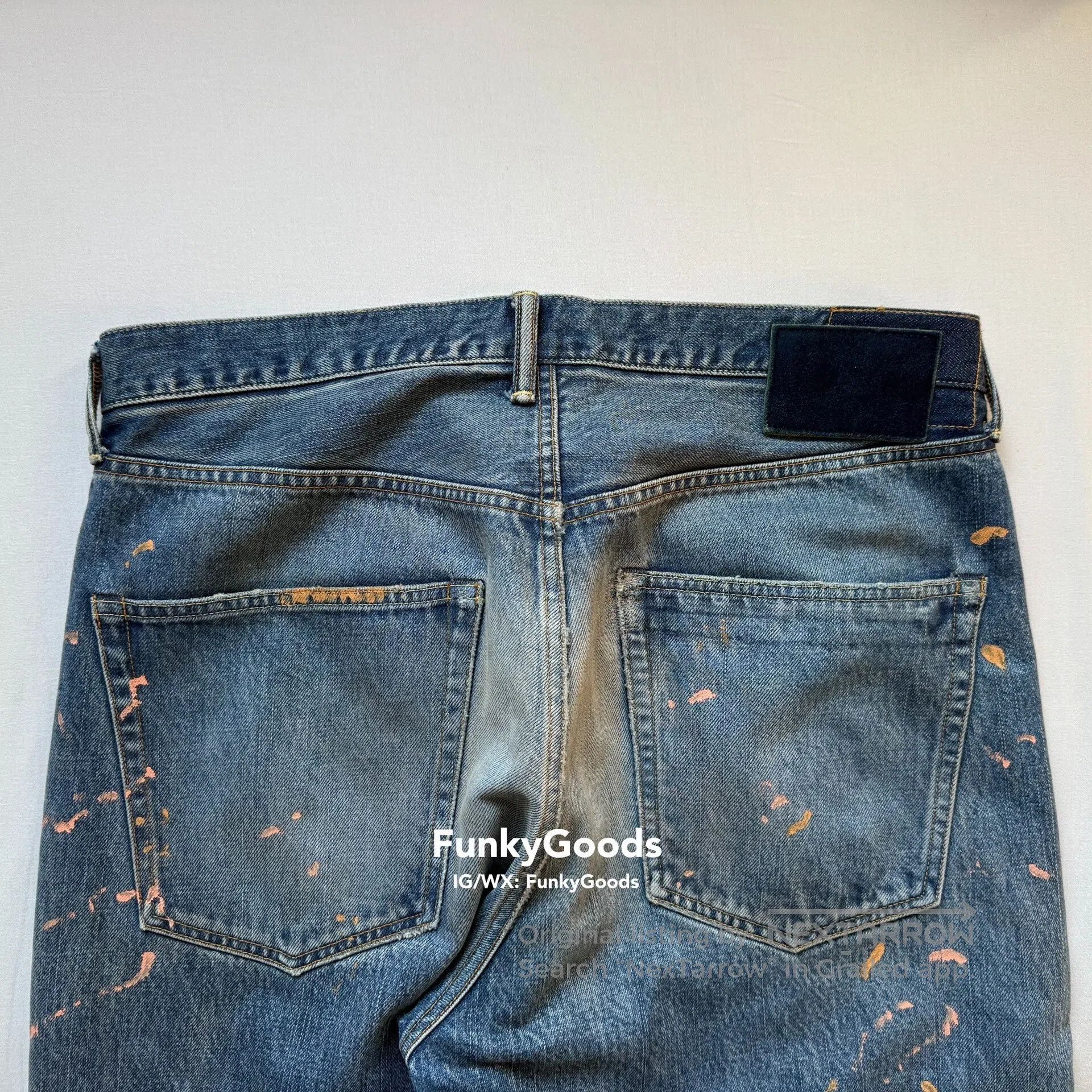 Visvim visvim wide damaged 41 denim pants. Size US 34 / EU 50 - 4 Thumbnail