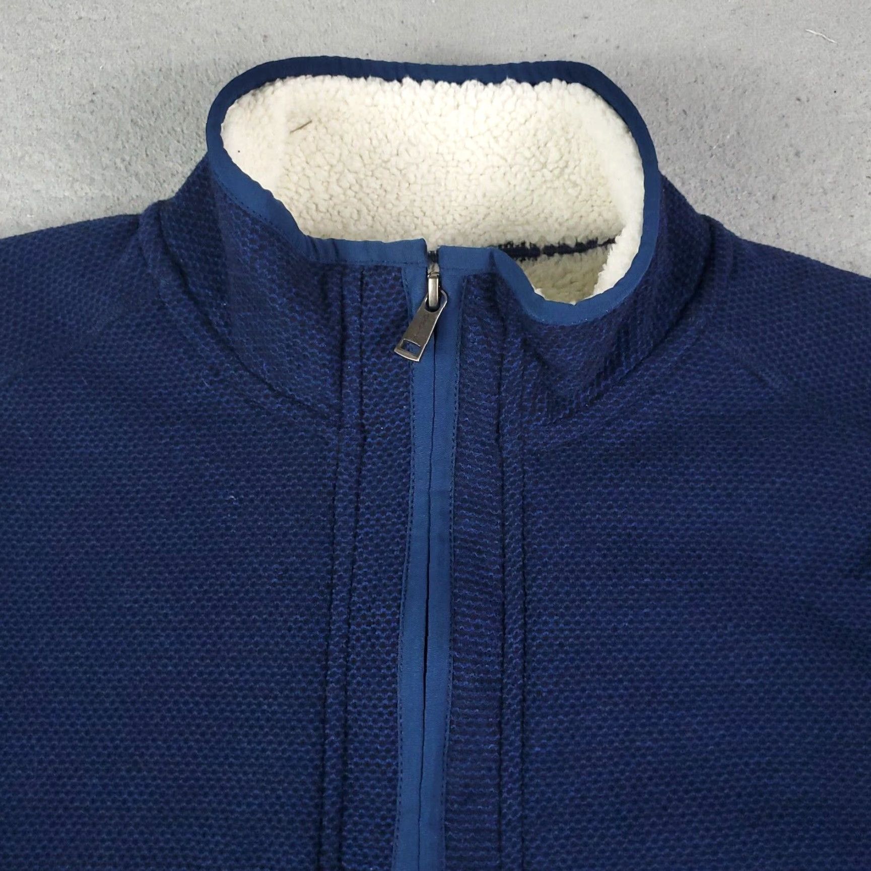 Orvis Orvis Sweater Pullover 1/4 Zip Fleece Lined Large Blue Mens Size US L / EU 52-54 / 3 - 3 Thumbnail