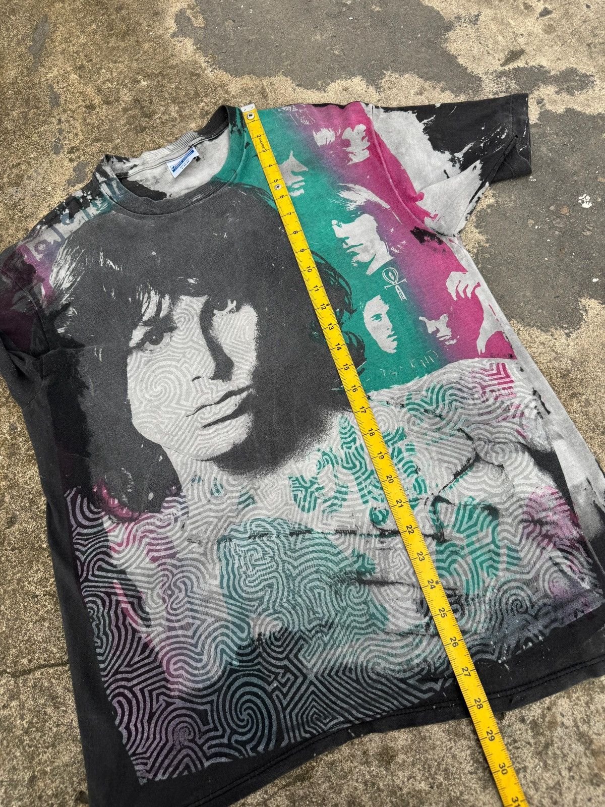 Band Tees Vintage Mosquitohead Jim morrison the Doors Tshirt Size US L / EU 52-54 / 3 - 8 Thumbnail