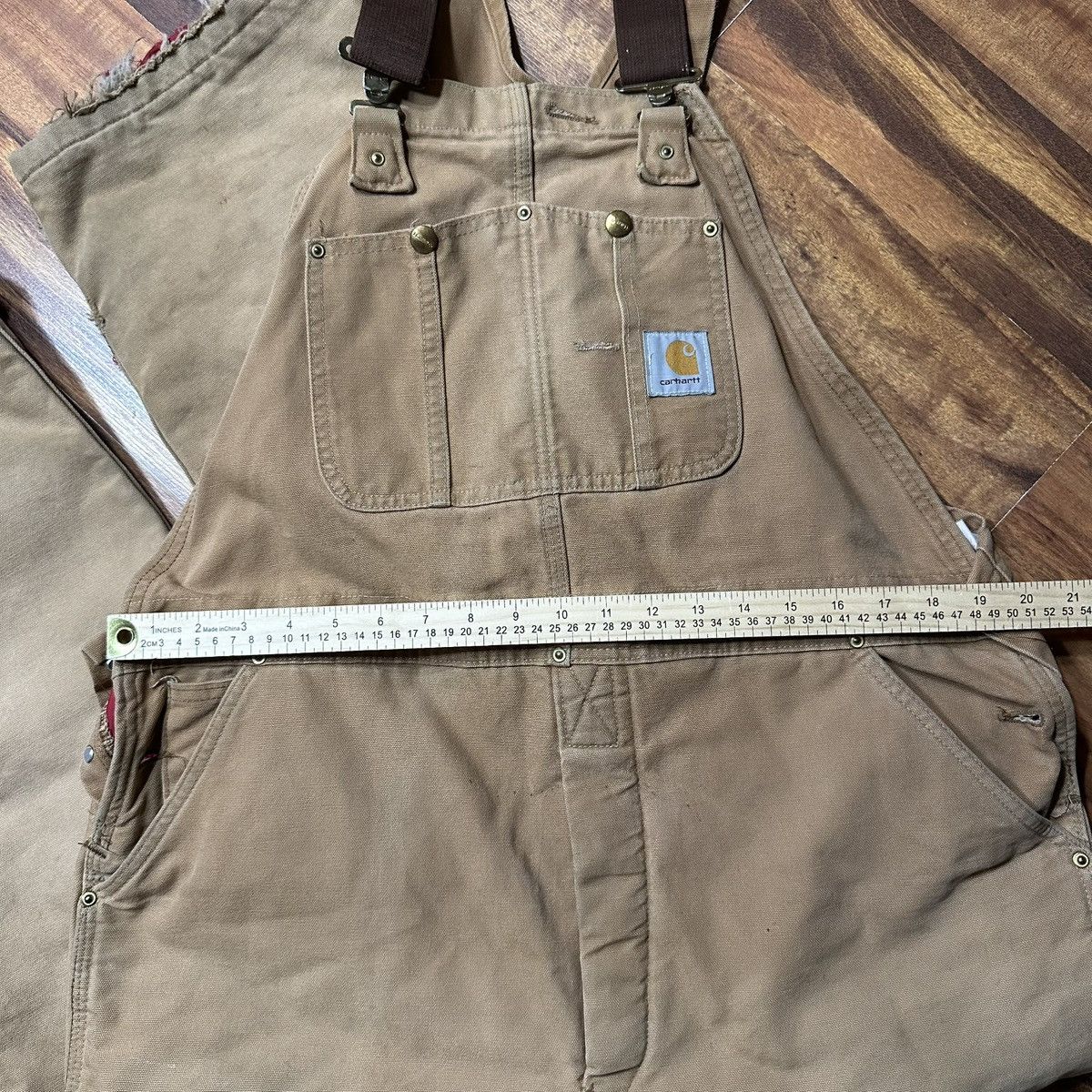 Carhartt × Vintage Insulated Double Knee Carhartt Overalls 42x32 Size US 42 / EU 58 - 5 Thumbnail