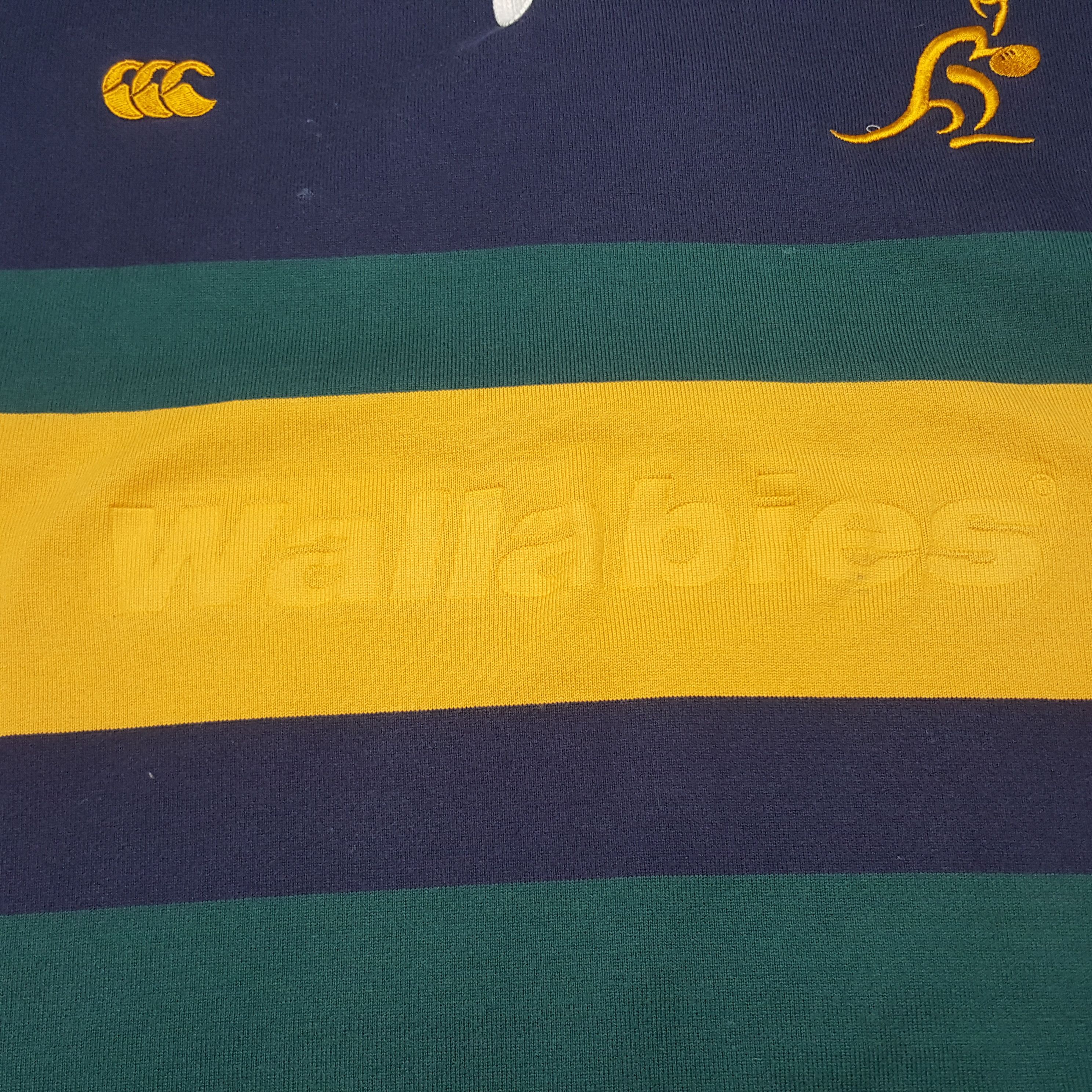 Canterbury of New Zealand × Vintage Vintage Canterbury Wallabies Australia Sport Rugby Polos Size US XL / EU 56 / 4 - 9 Thumbnail