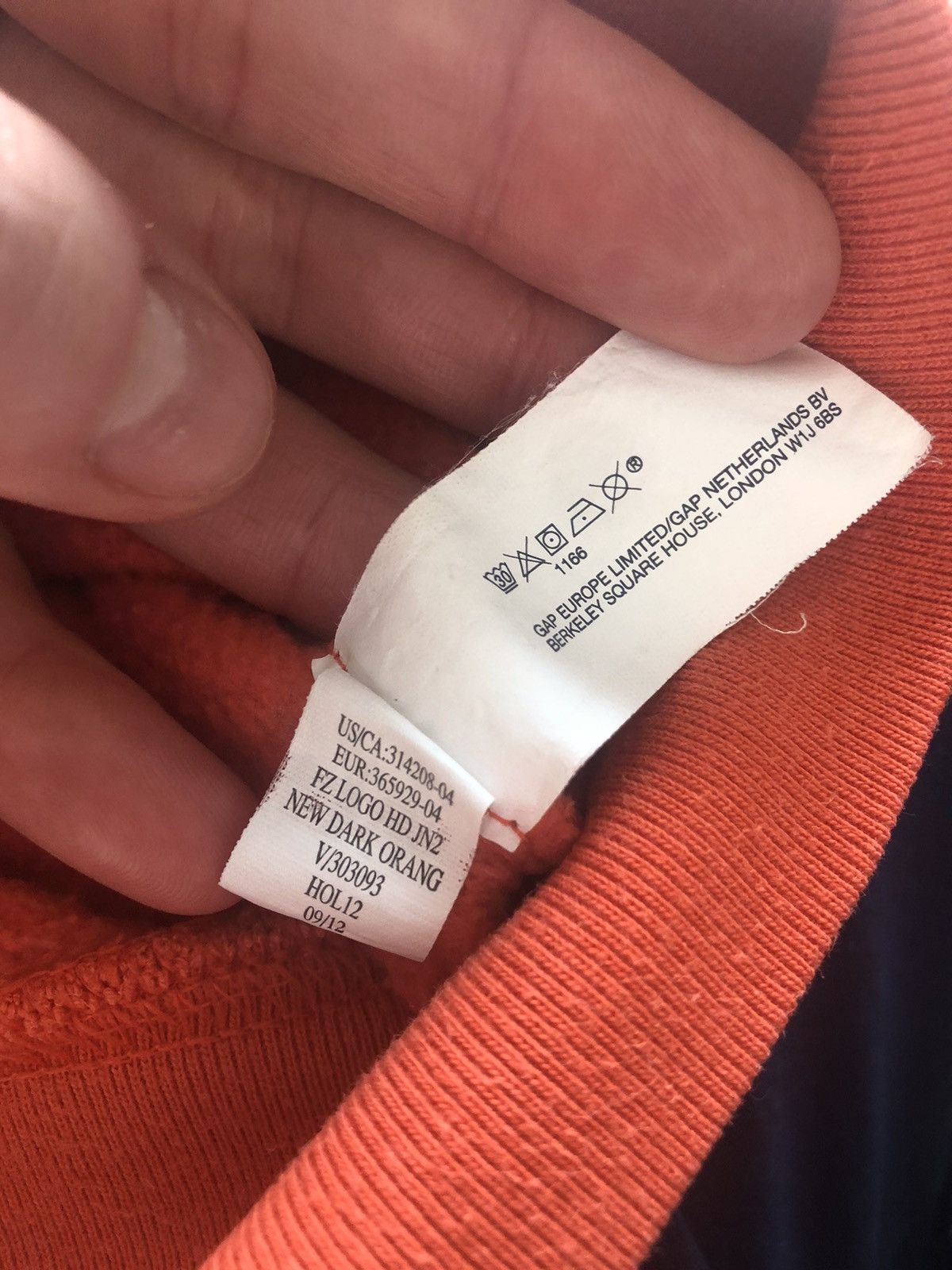Gap × Vintage GAP CLASSIC VINTAGE DESIGN SWEATSHIRT HOODIE Size US L / EU 52-54 / 3 - 6 Thumbnail