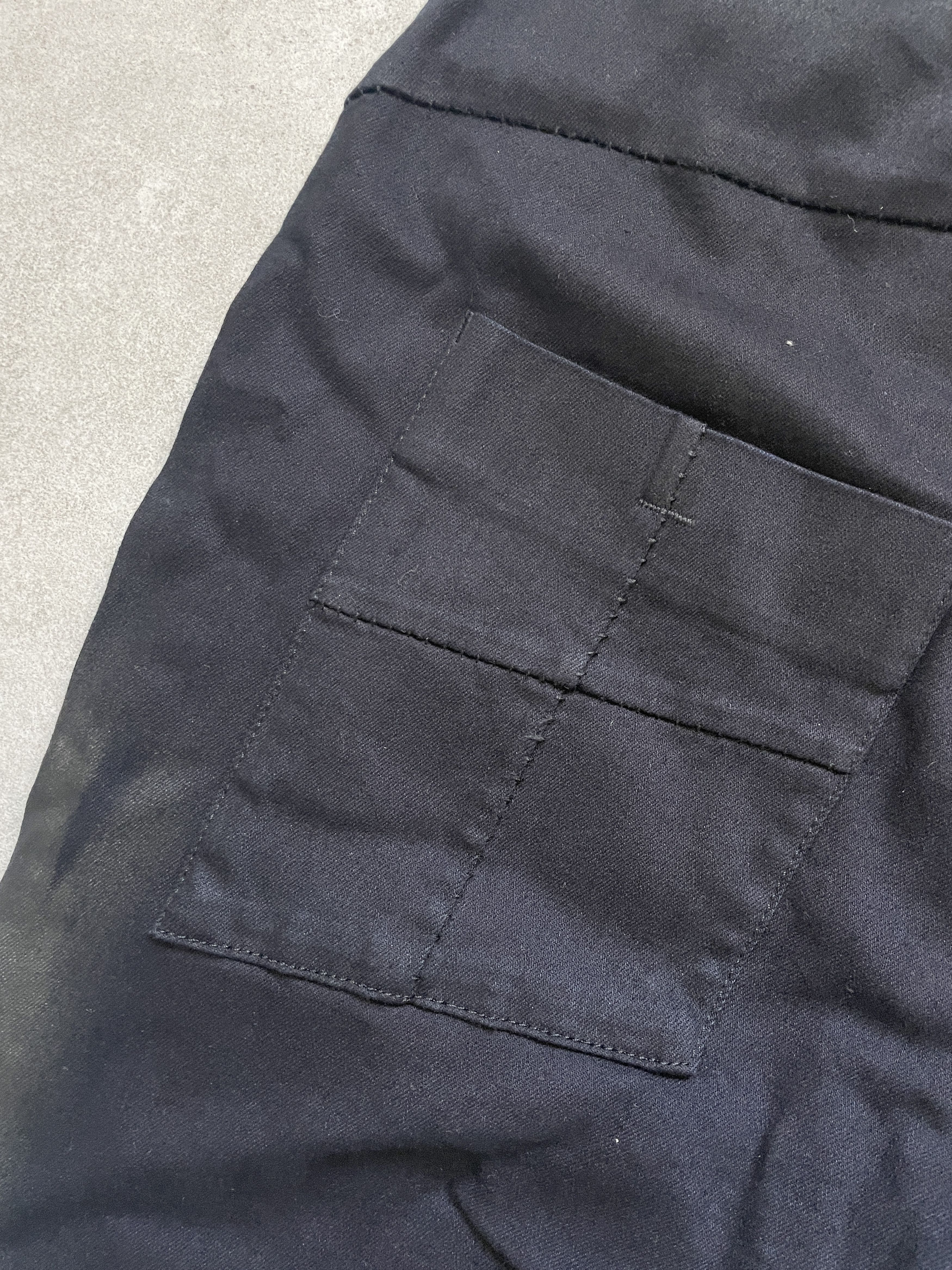 Thom Krom BLACK THOM KROM DROPPED CROTCH JOGGER RICK OWENS TYPE PANTS Size US 32 / EU 48 - 9 Thumbnail