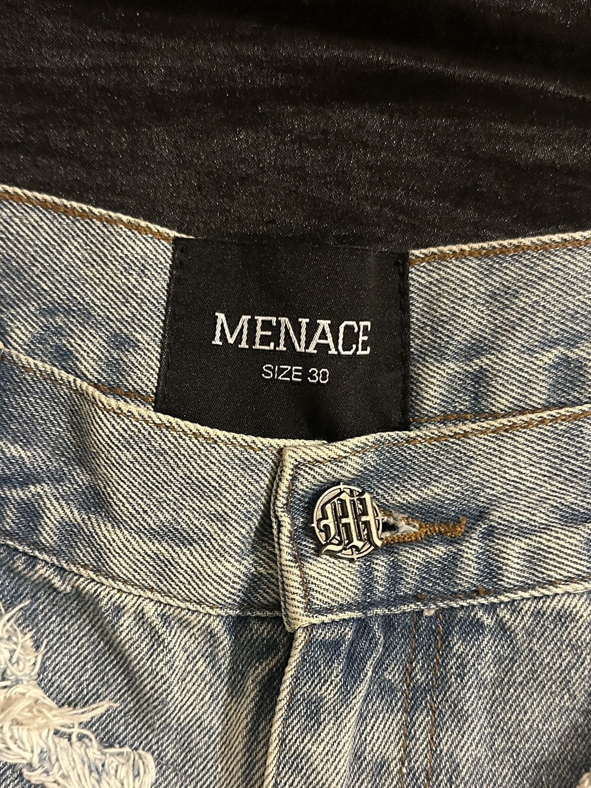 Menace ICONOGRAPHY DENIM PATCH WORK PANTS Size US 30 / EU 46 - 3 Thumbnail