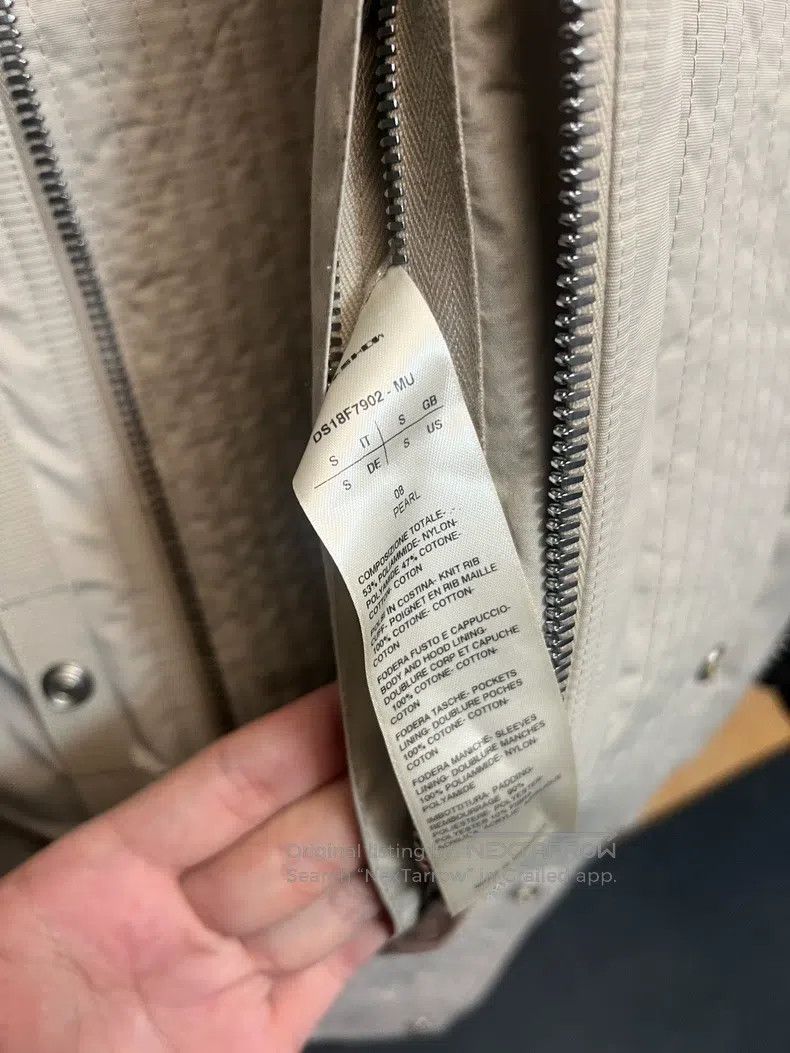 Rick Owens RICK OWENS Bomber padded mid-length jacket, size S Size US S / EU 44-46 / 1 - 8 Thumbnail