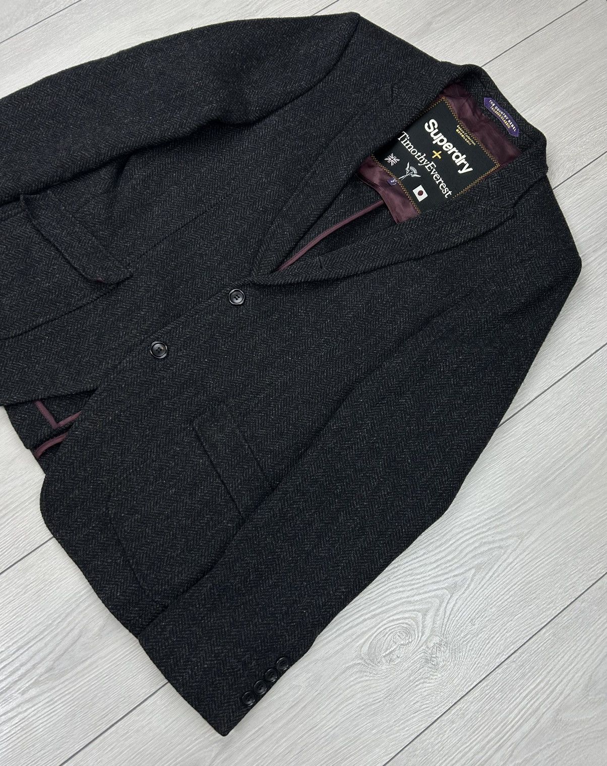 Japanese Brand × Superdry × Timothy Everest SuperDry x Timothy Everest Blazer size 48R Size 48R - 2 Thumbnail