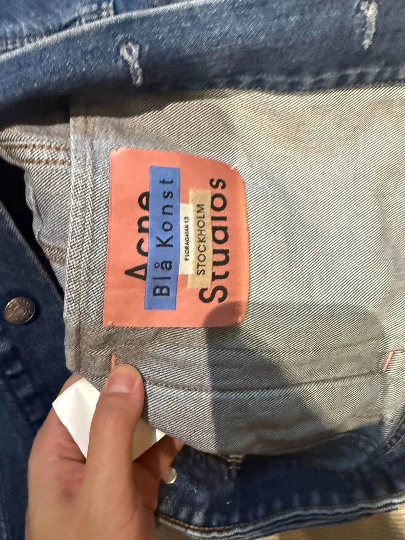Acne Studios Acne Studios size:46 Blue classic denim jacket Size US S / EU 44-46 / 1 - 6 Thumbnail