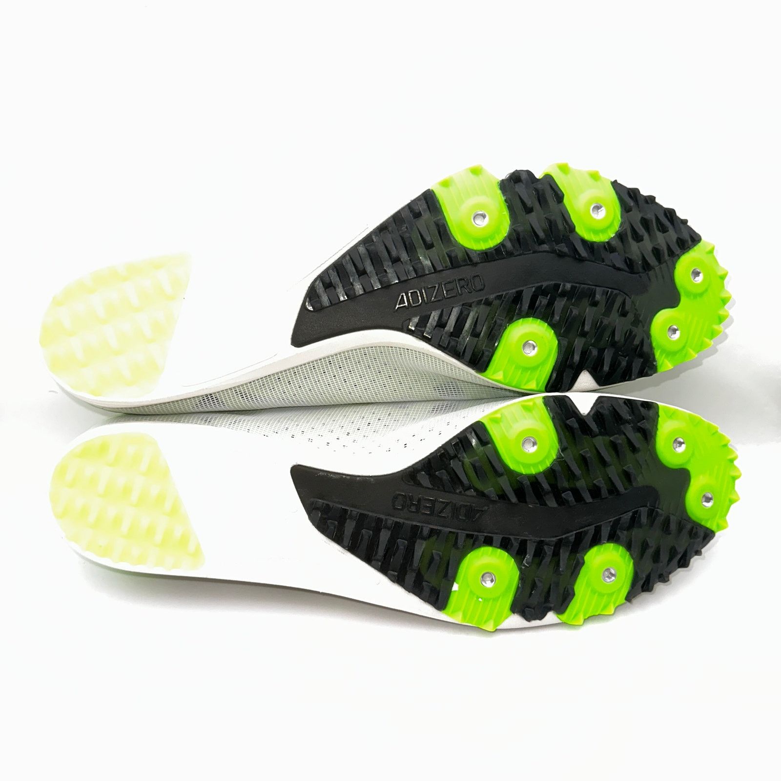 Adidas Adidas Adizero XCS Mens 15 Running Cleats White Solar Green Size US 15 / EU 48 - 9 Thumbnail