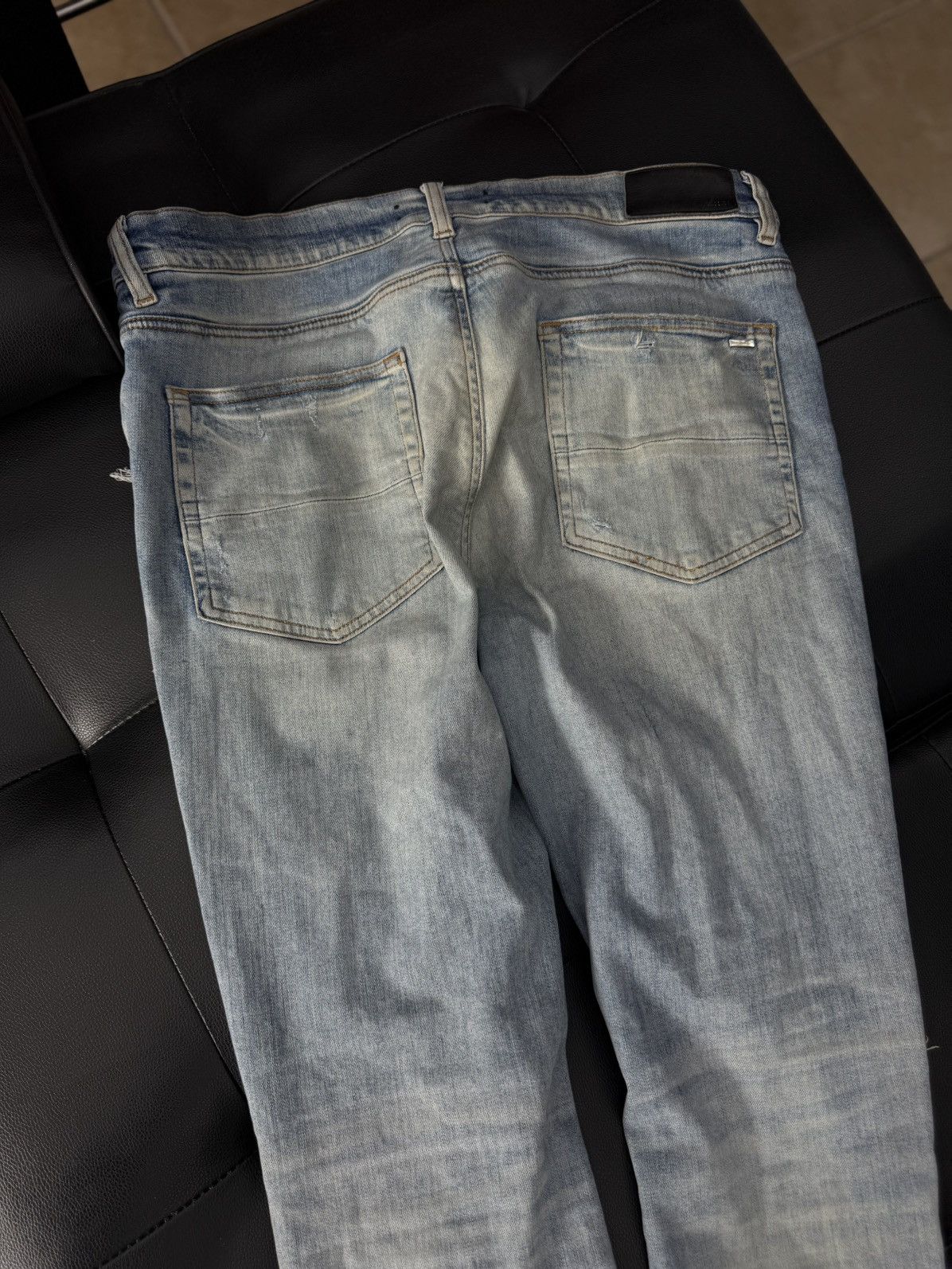 Amiri Amiri Jeans Blue Multicolored Size 36 Pre Owned🧼 Size US 36 / EU 52 - 13 Thumbnail